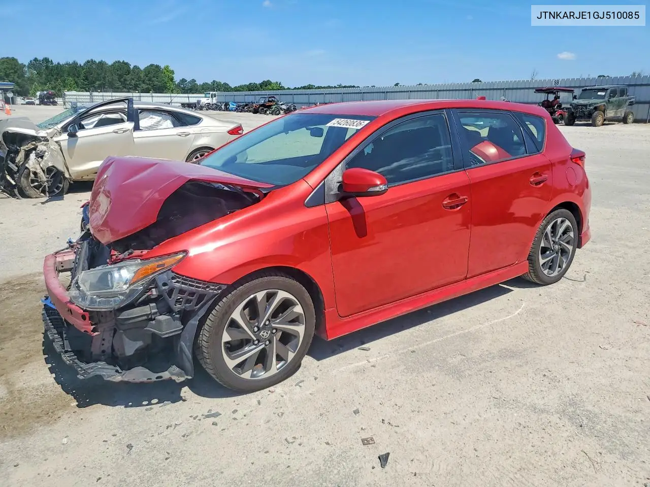 2016 Scion Im Base VIN: JTNKARJE1GJ510085 Lot: 54260836