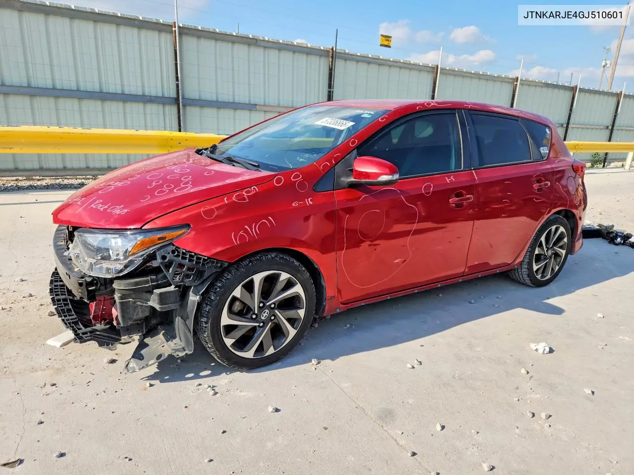 2016 Scion Im Base VIN: JTNKARJE4GJ510601 Lot: 57336866