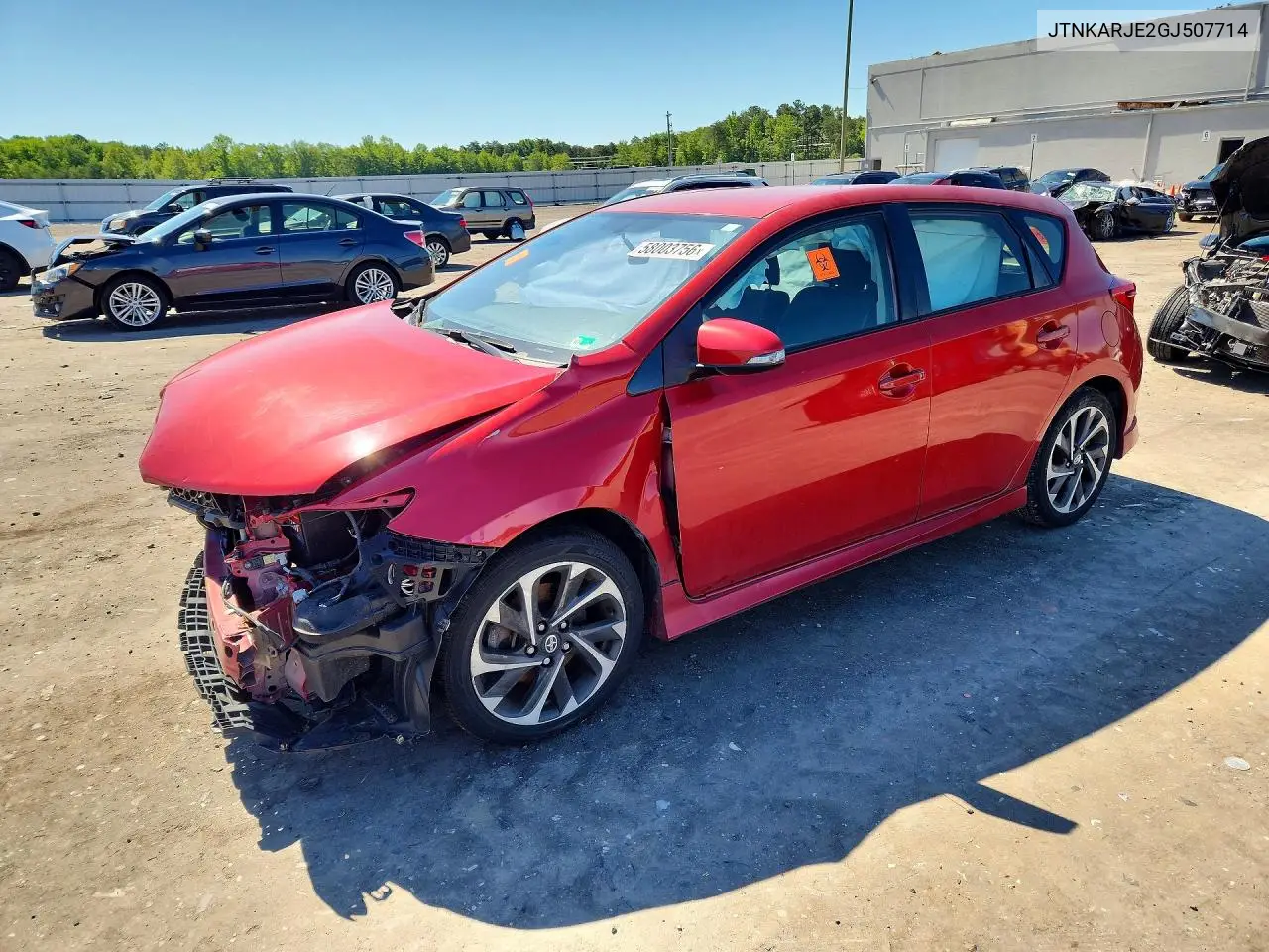 2016 Scion Im Base VIN: JTNKARJE2GJ507714 Lot: 58003756
