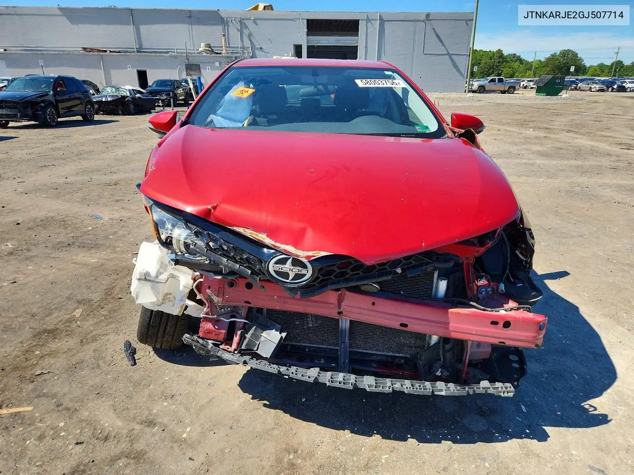 2016 Scion Im Base VIN: JTNKARJE2GJ507714 Lot: 58003756