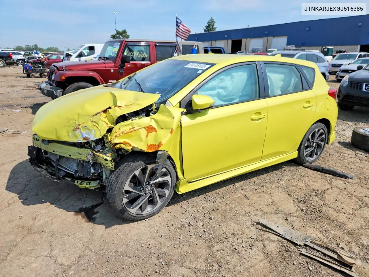 2016 Scion Im Base VIN: JTNKARJEXGJ516385 Lot: 59246836