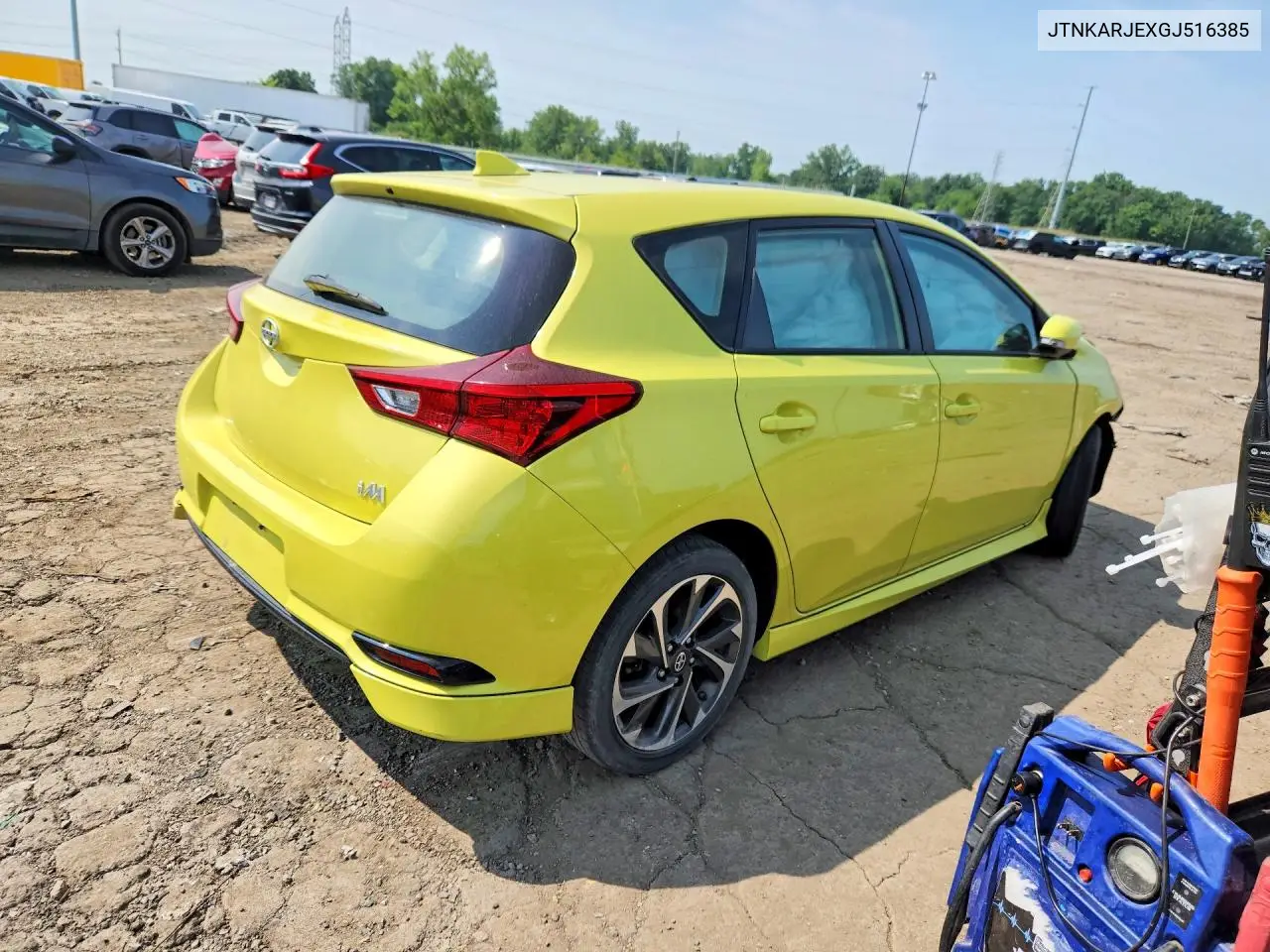 2016 Scion Im Base VIN: JTNKARJEXGJ516385 Lot: 59246836