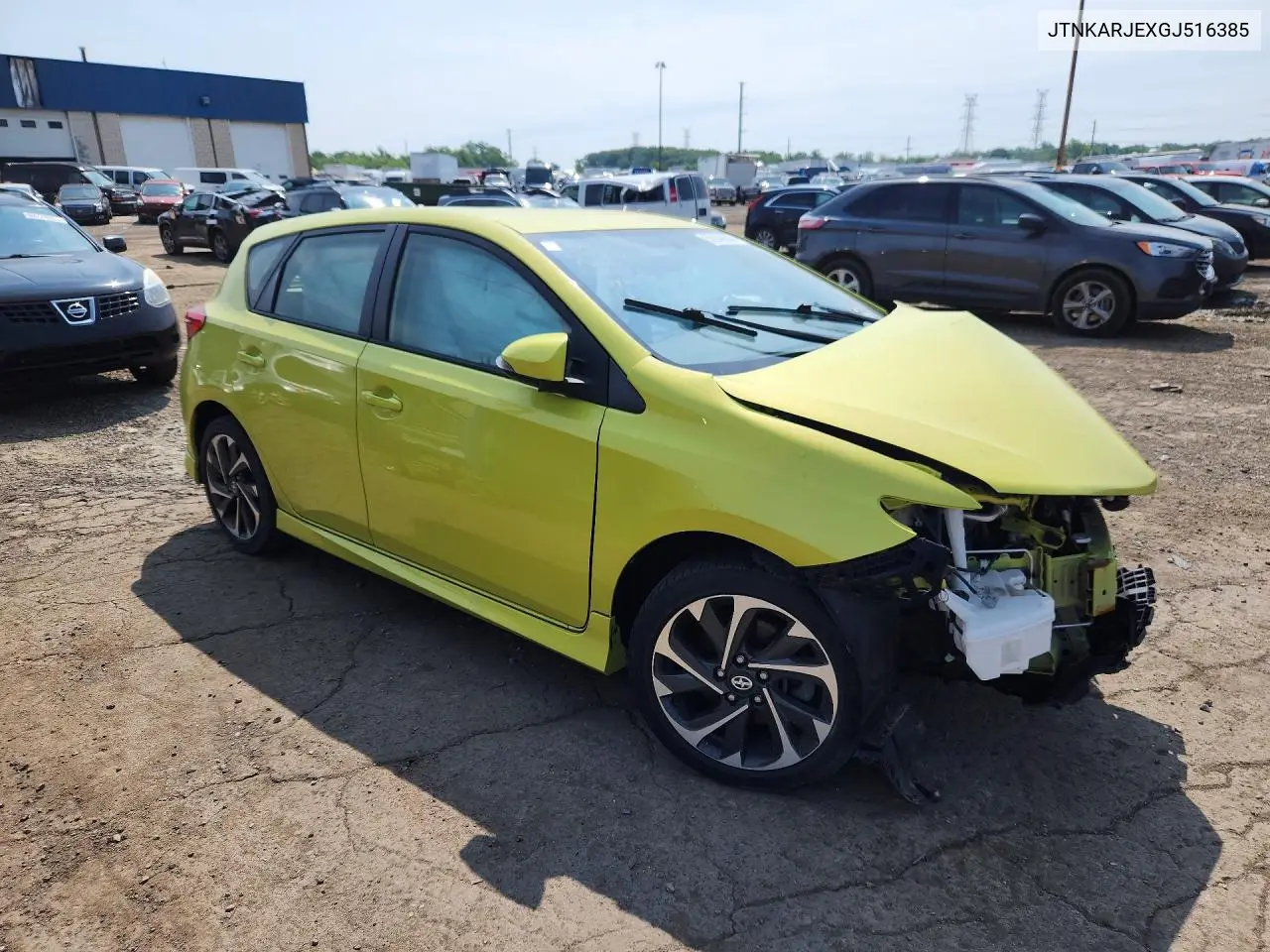 2016 Scion Im Base VIN: JTNKARJEXGJ516385 Lot: 59246836