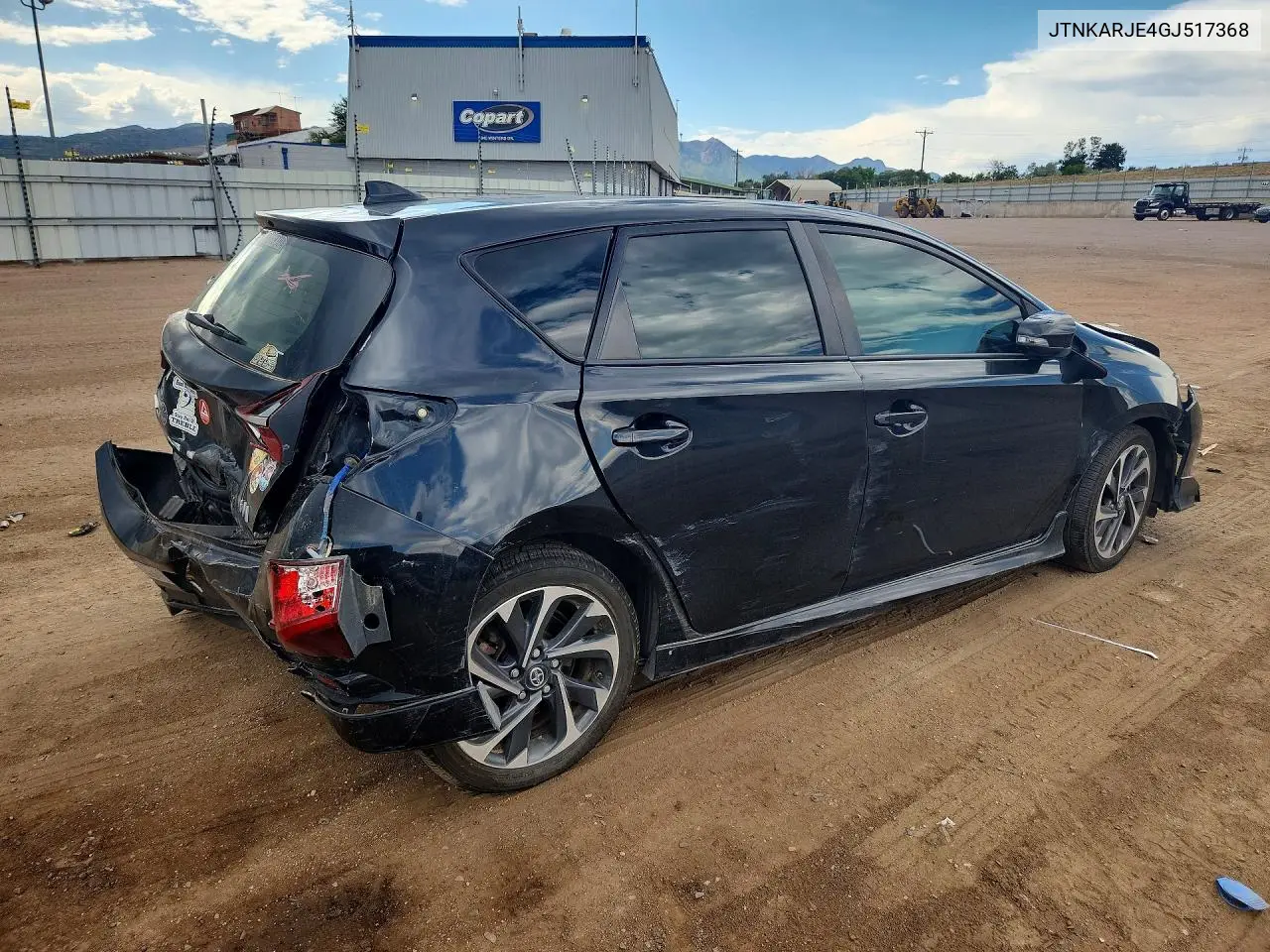 2016 Scion Im Base VIN: JTNKARJE4GJ517368 Lot: 60079266
