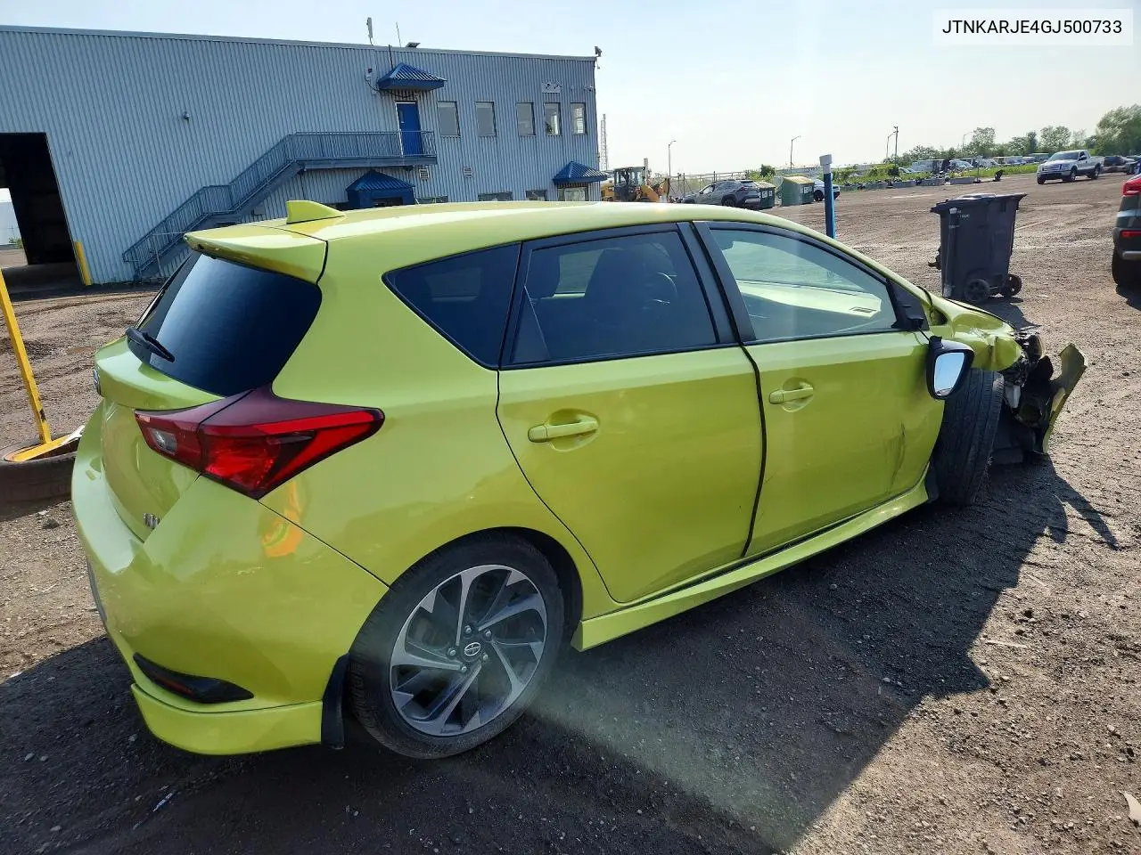 2016 Scion Im Base VIN: JTNKARJE4GJ500733 Lot: 60388346
