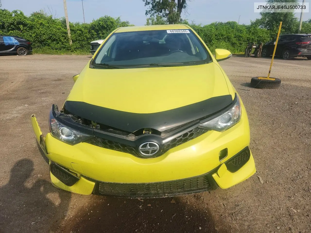 2016 Scion Im Base VIN: JTNKARJE4GJ500733 Lot: 60388346