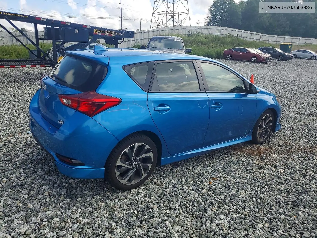 2016 Scion Im Base VIN: JTNKARJE7GJ503836 Lot: 60497216