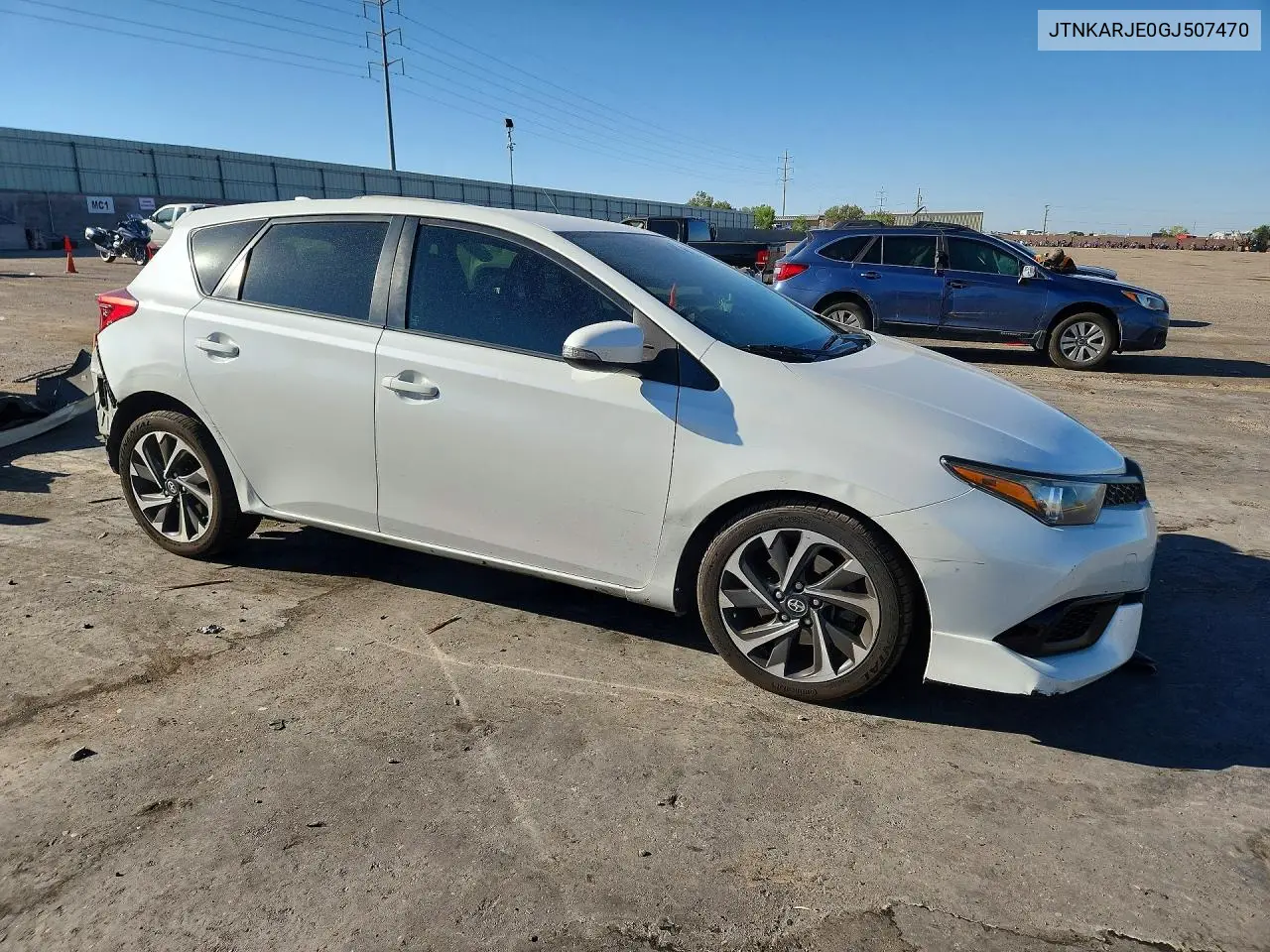2016 Scion Im Base VIN: JTNKARJE0GJ507470 Lot: 60648256