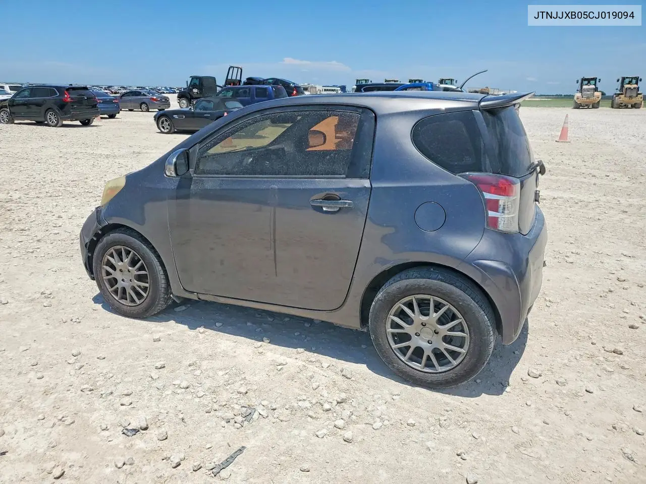 2012 Scion Iq Base VIN: JTNJJXB05CJ019094 Lot: 52867486
