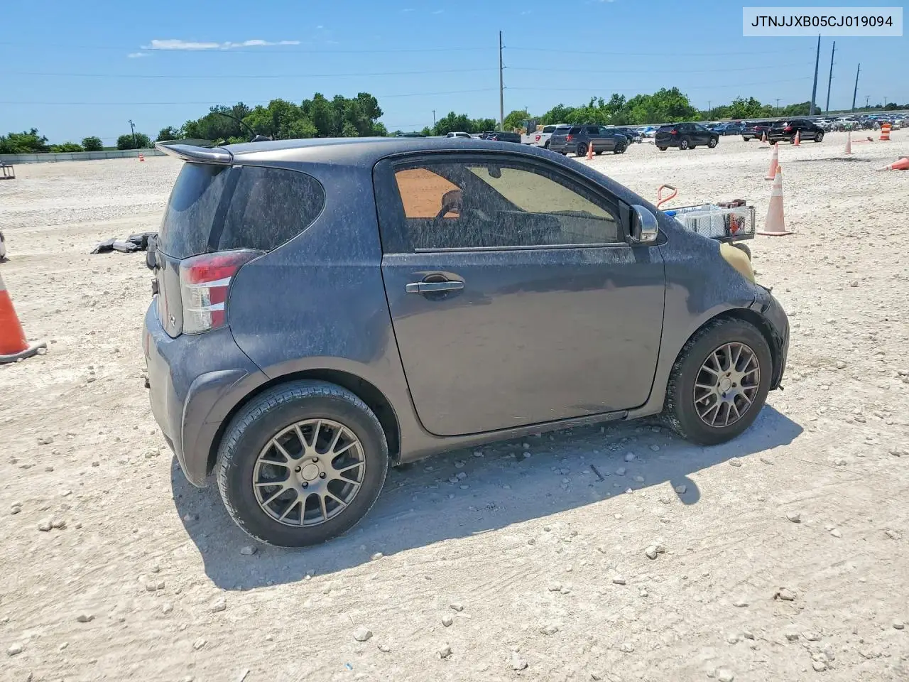 2012 Scion Iq Base VIN: JTNJJXB05CJ019094 Lot: 52867486