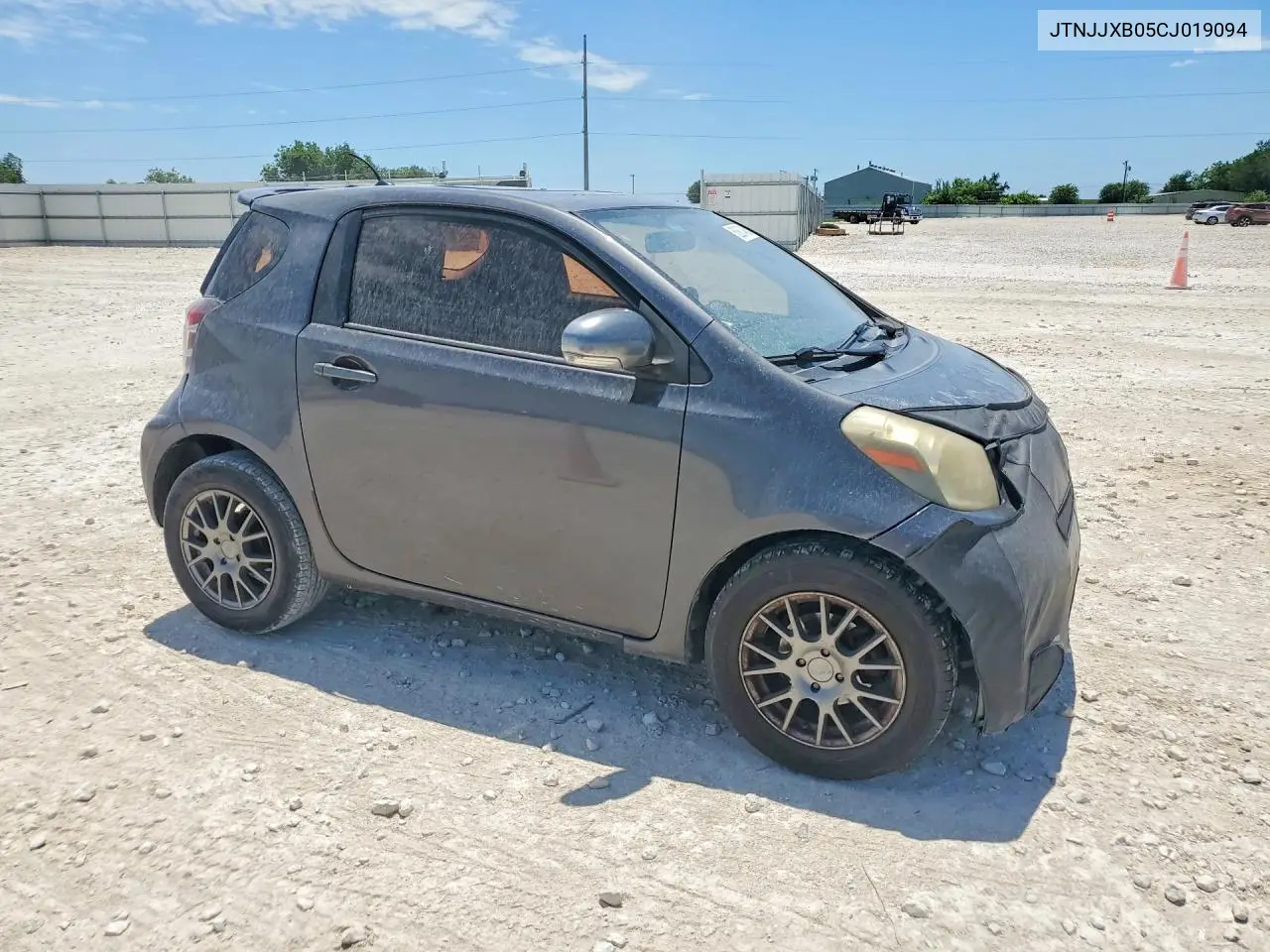 2012 Scion Iq Base VIN: JTNJJXB05CJ019094 Lot: 52867486