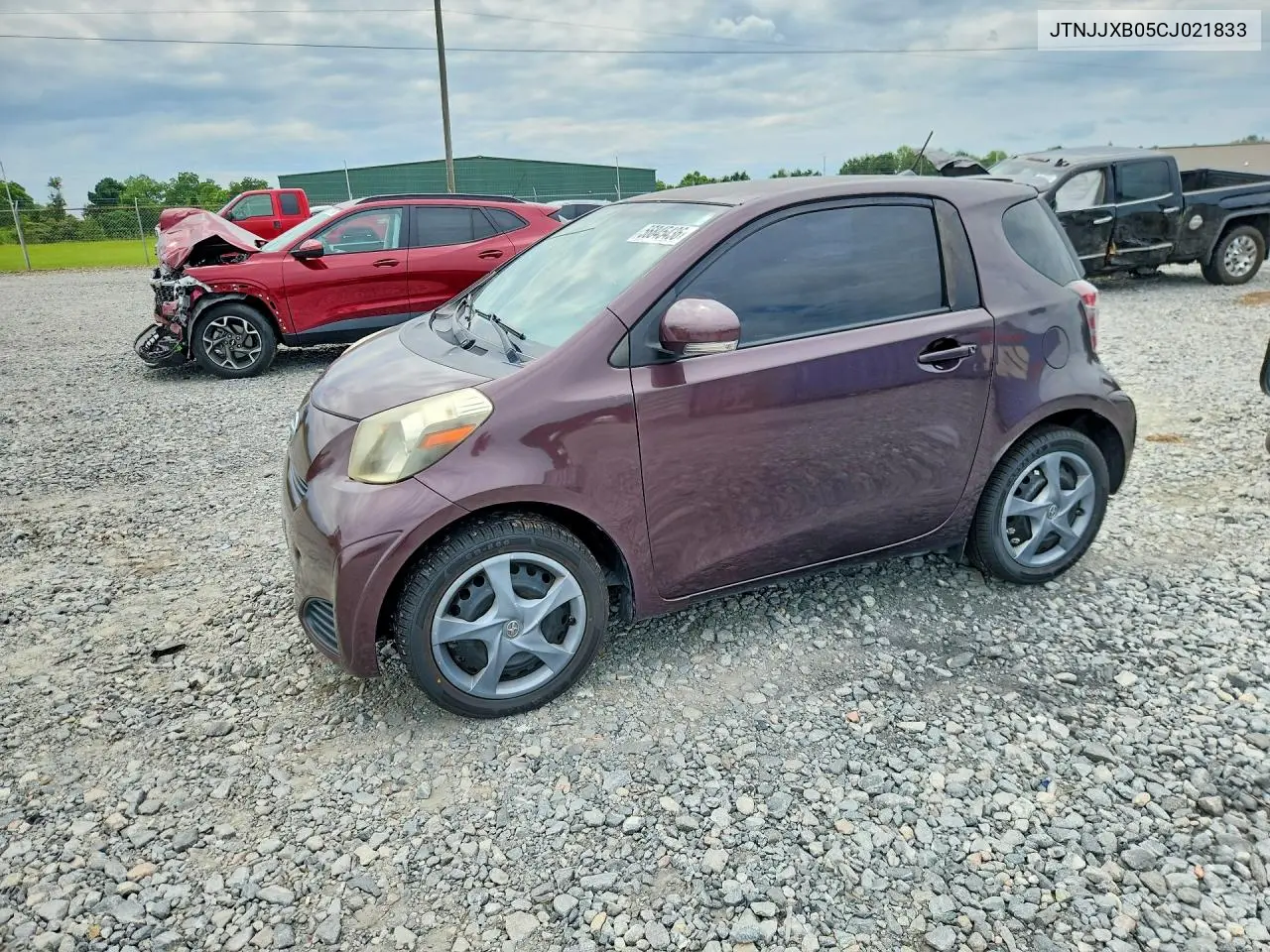 2012 Scion Iq Base VIN: JTNJJXB05CJ021833 Lot: 56845436