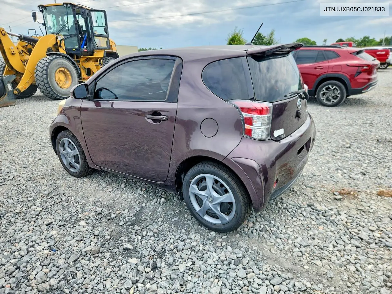 2012 Scion Iq Base VIN: JTNJJXB05CJ021833 Lot: 56845436