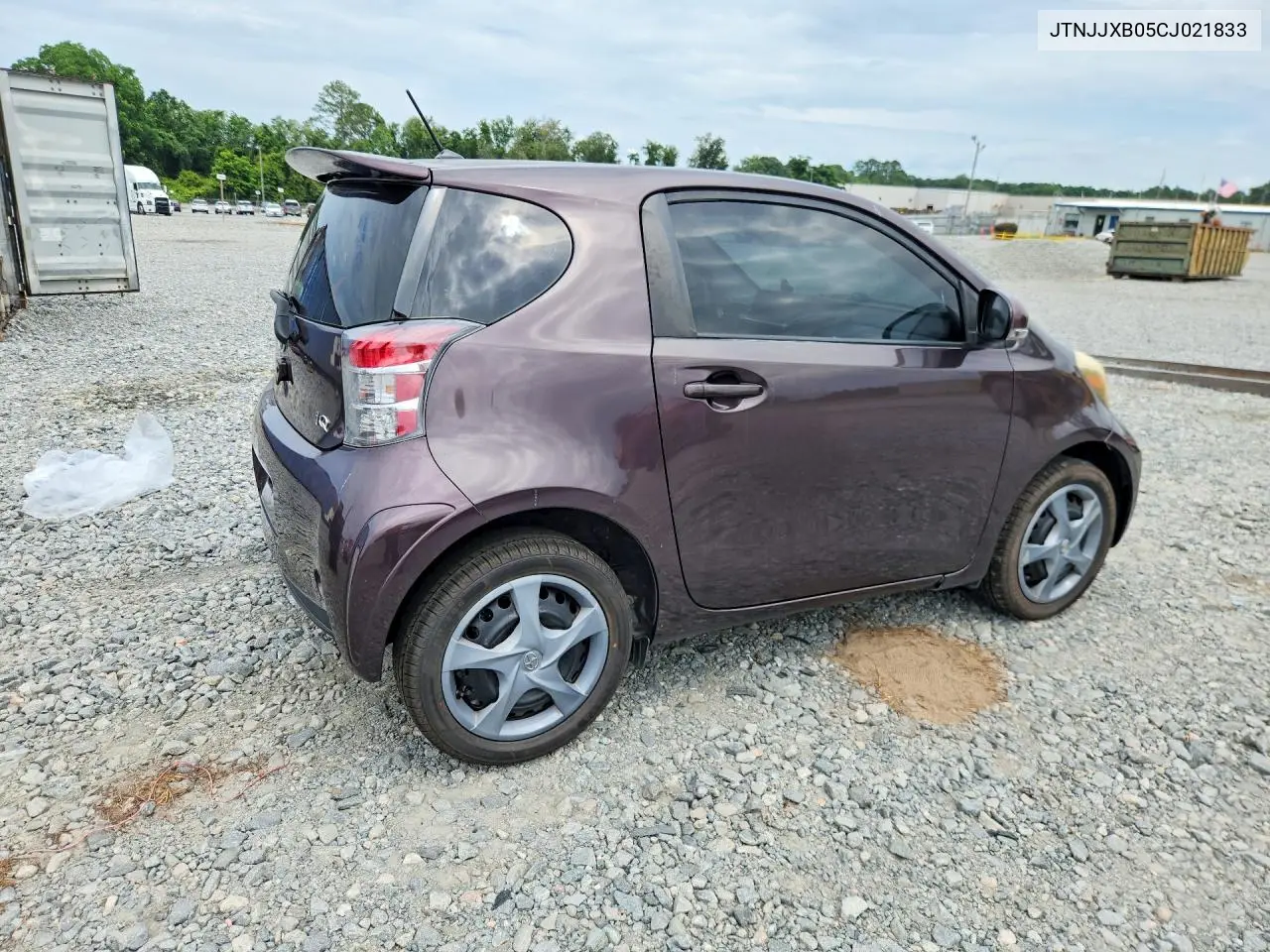 2012 Scion Iq Base VIN: JTNJJXB05CJ021833 Lot: 56845436