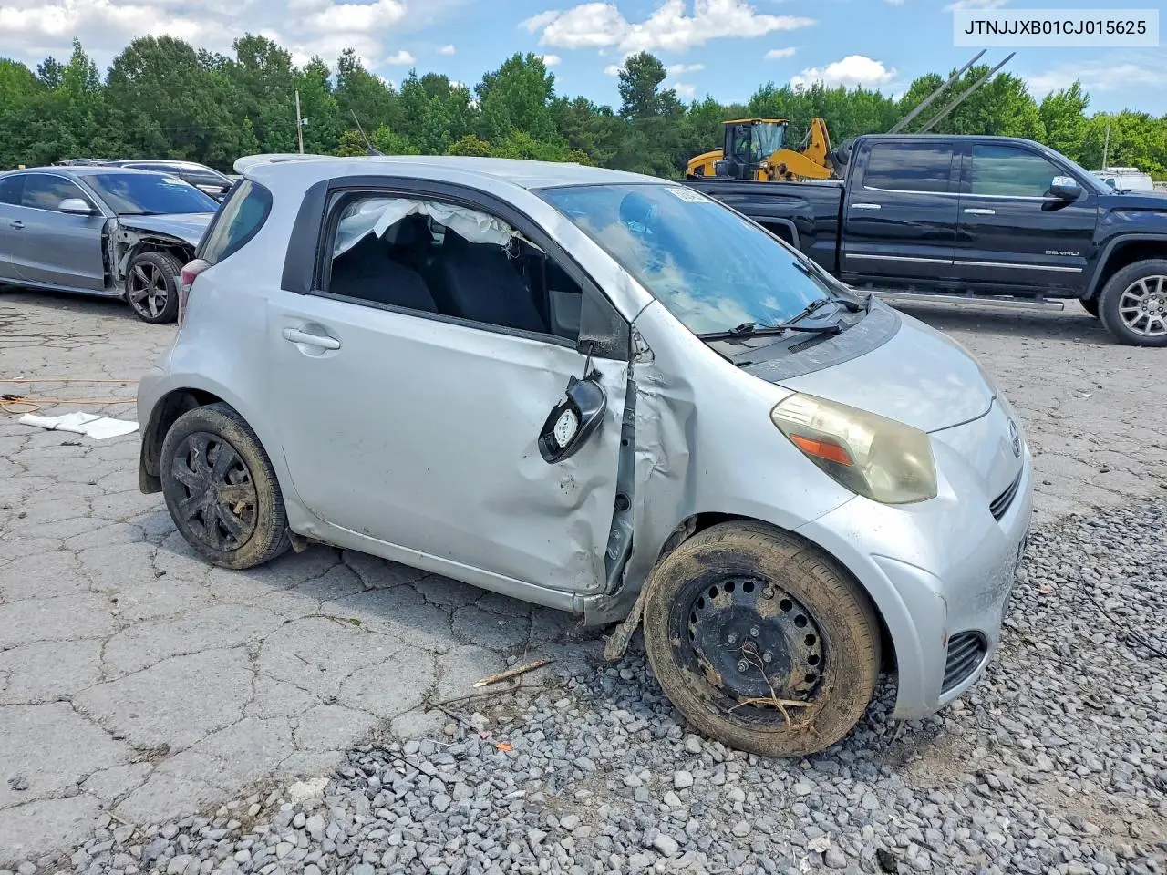 2012 Scion Iq Base VIN: JTNJJXB01CJ015625 Lot: 57594226