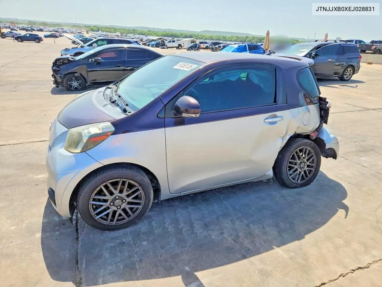2014 Scion Iq Base VIN: JTNJJXB0XEJ028831 Lot: 61053136