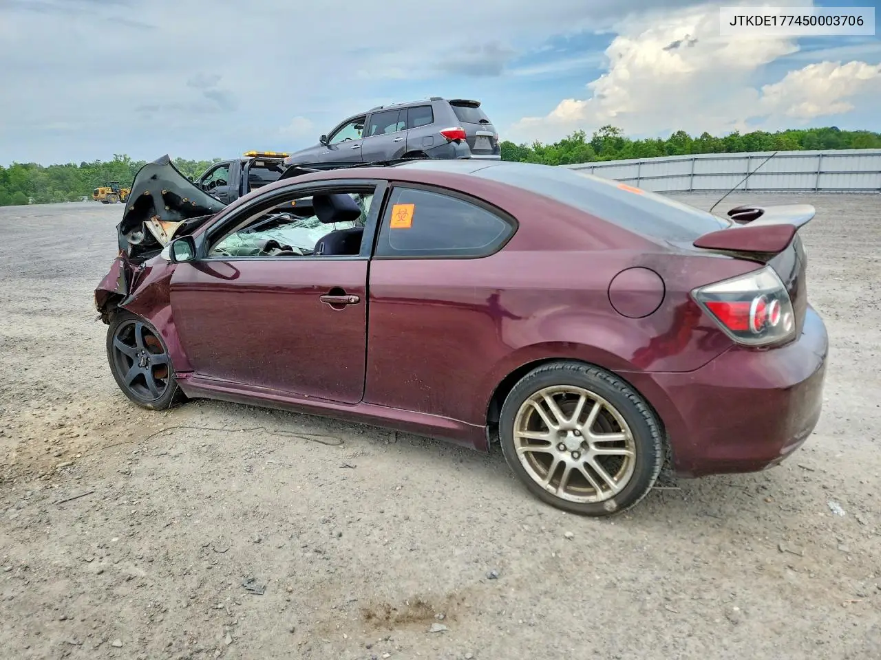 2005 Scion Tc Base VIN: JTKDE177450003706 Lot: 56797346