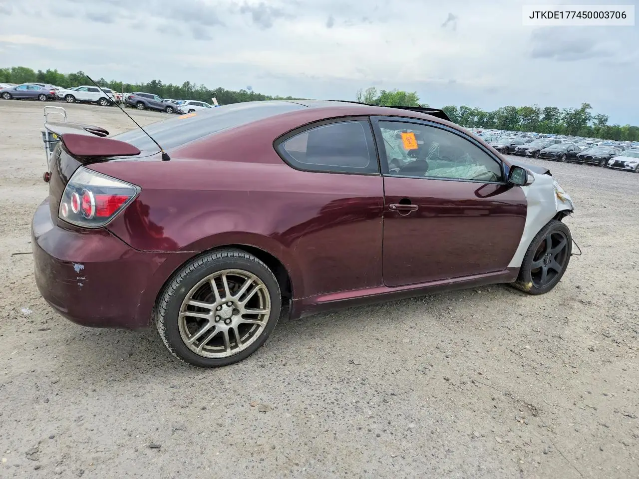 2005 Scion Tc Base VIN: JTKDE177450003706 Lot: 56797346