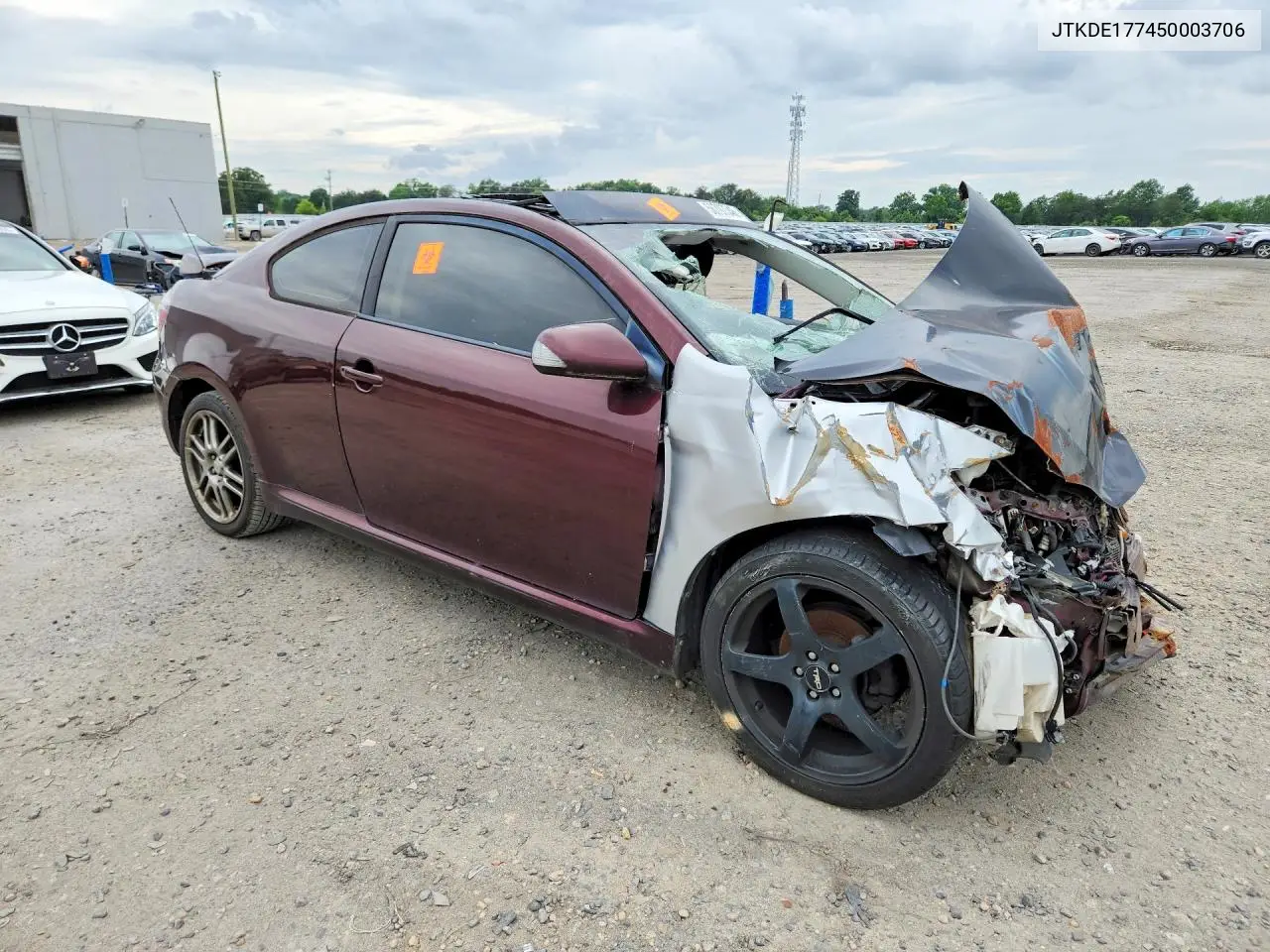 2005 Scion Tc Base VIN: JTKDE177450003706 Lot: 56797346