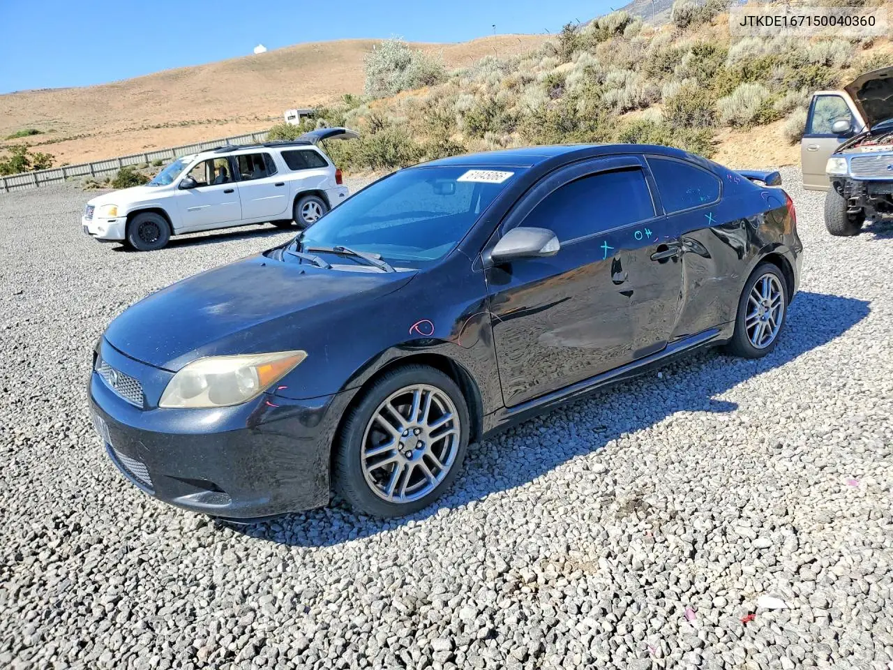 2005 Scion Tc Base VIN: JTKDE167150040360 Lot: 61045066