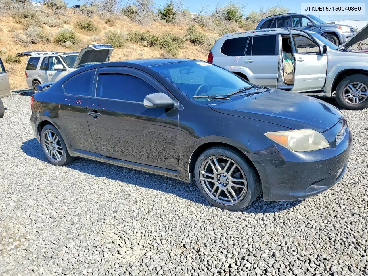 2005 Scion Tc Base VIN: JTKDE167150040360 Lot: 61045066