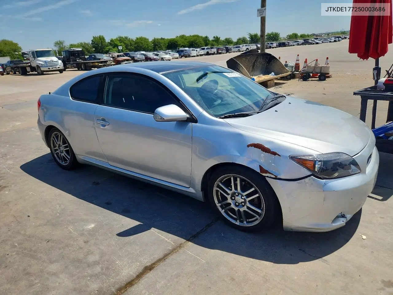 2005 Scion Tc Base VIN: JTKDE177250003686 Lot: 85771015