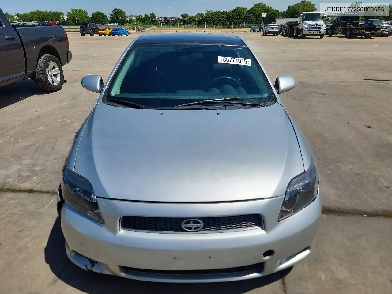 2005 Scion Tc Base VIN: JTKDE177250003686 Lot: 85771015
