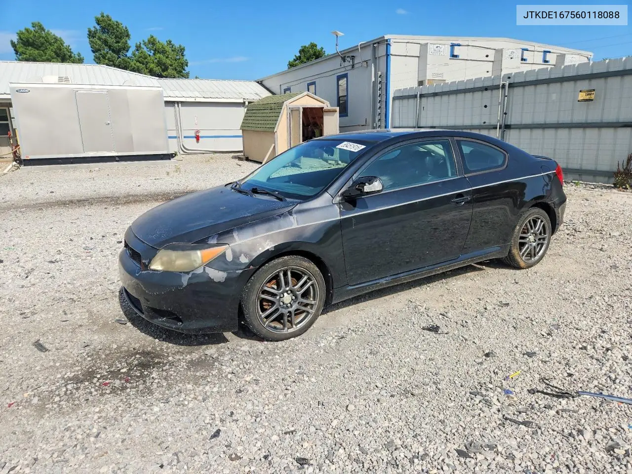 2006 Scion Tc Base VIN: JTKDE167560118088 Lot: 55451916
