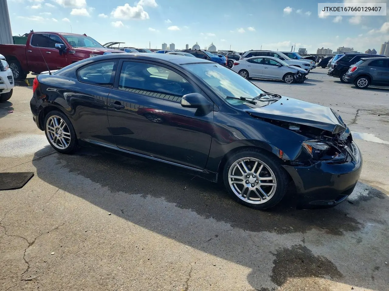 2006 Scion Tc Base VIN: JTKDE167660129407 Lot: 56329146