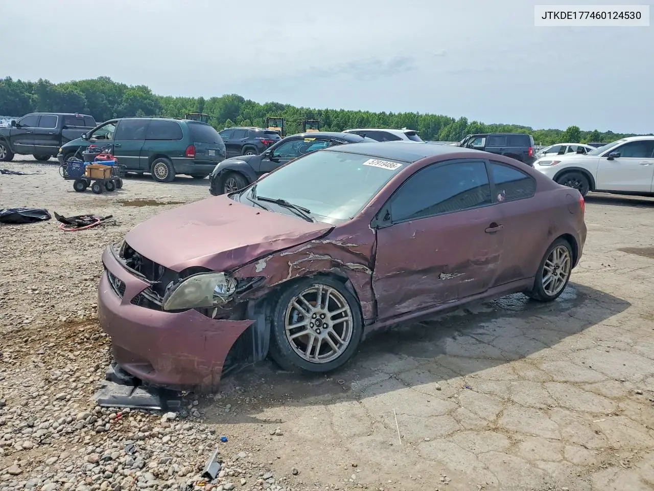 2006 Scion Tc Base VIN: JTKDE177460124530 Lot: 57919486
