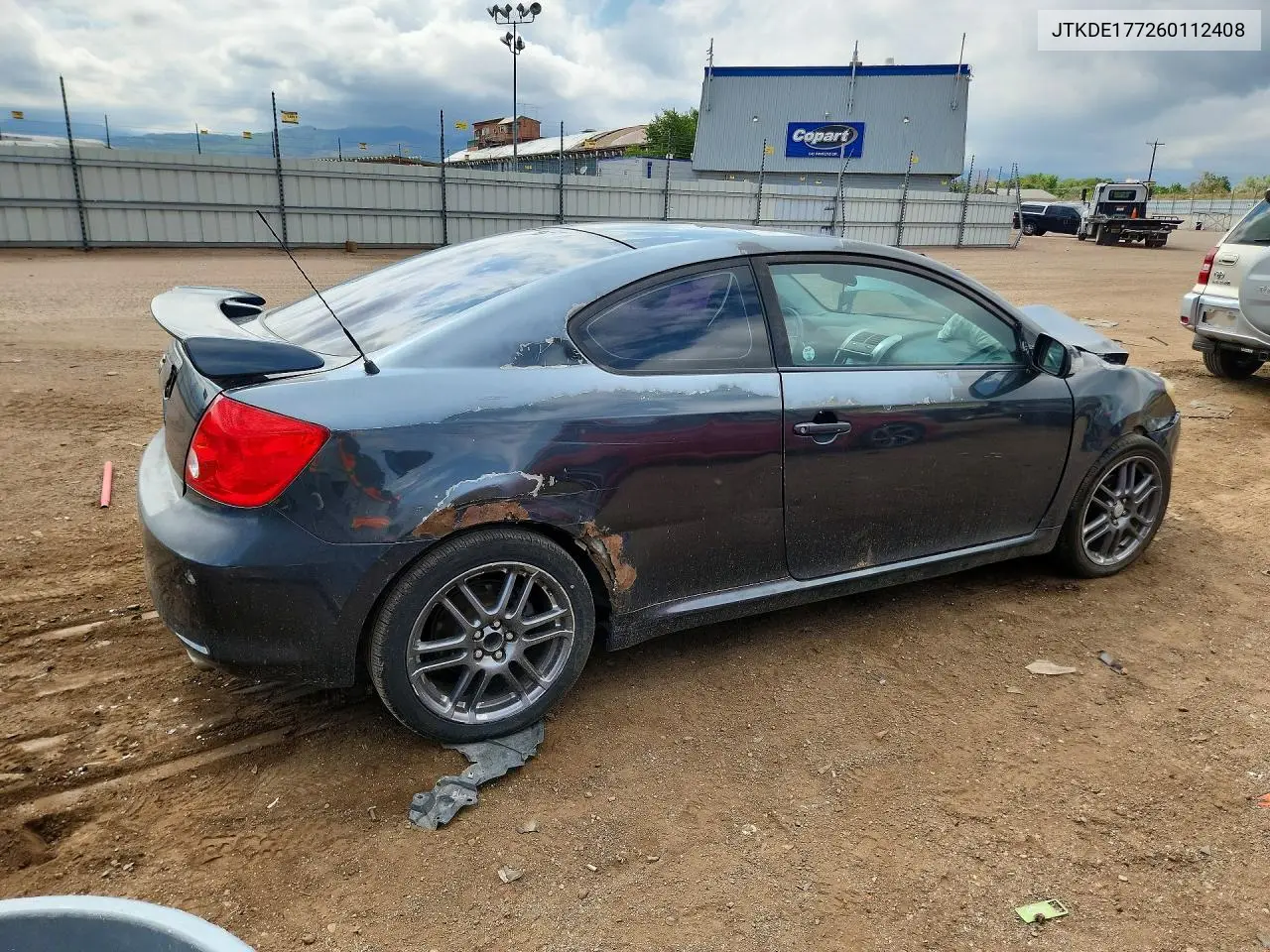 2006 Scion Tc Base VIN: JTKDE177260112408 Lot: 58784026