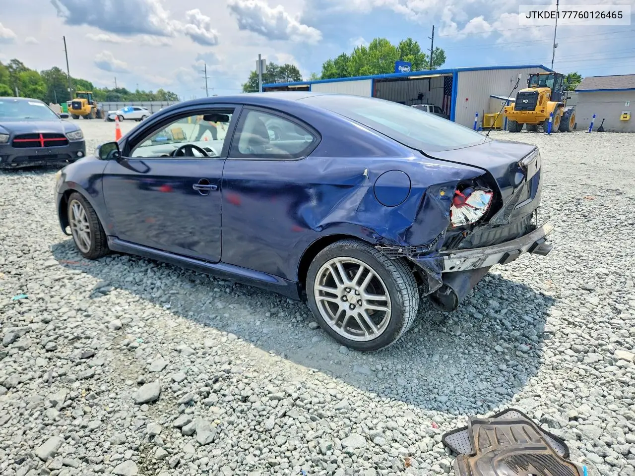 2006 Scion Tc Base VIN: JTKDE177760126465 Lot: 59011486