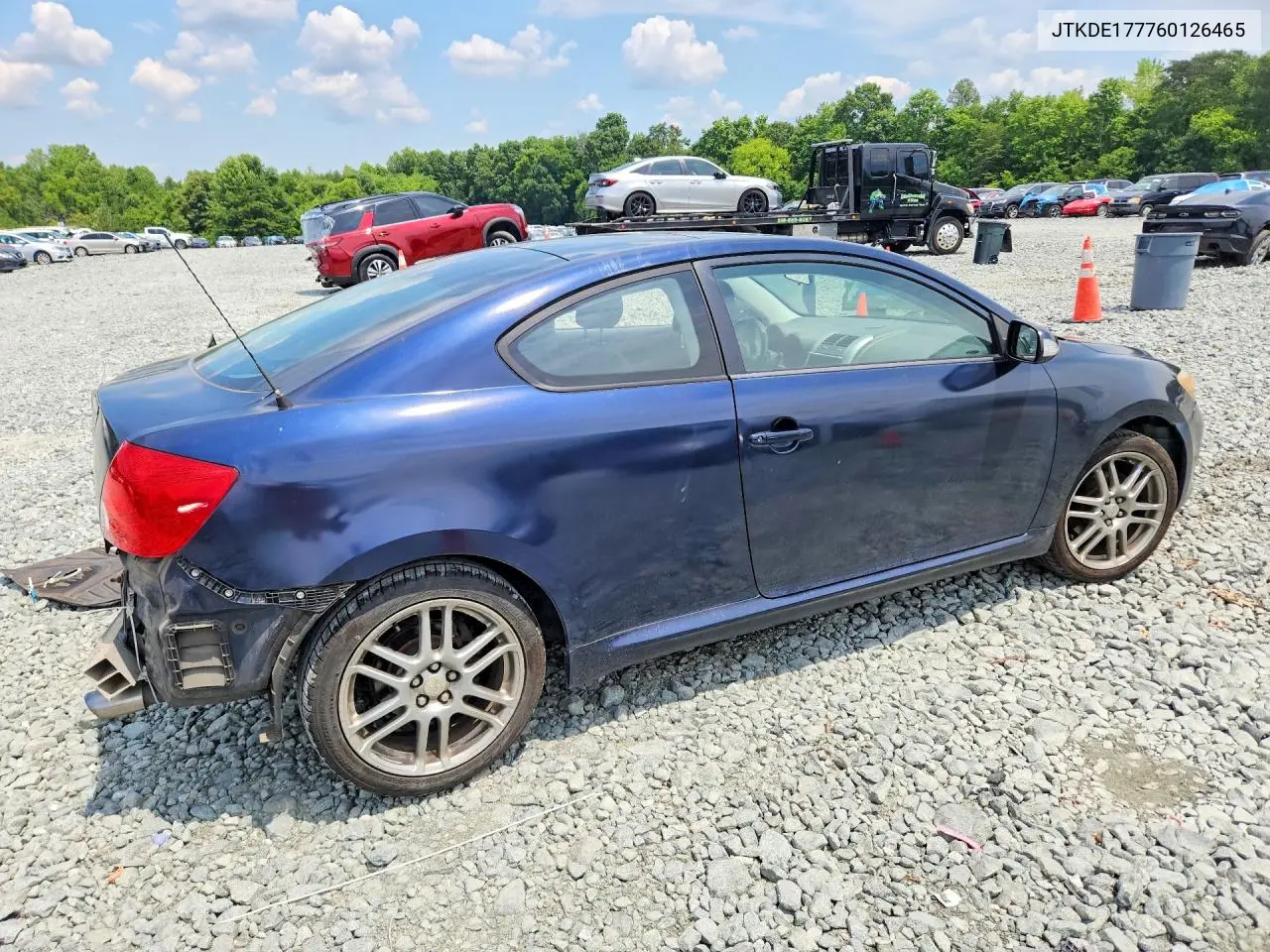 2006 Scion Tc Base VIN: JTKDE177760126465 Lot: 59011486