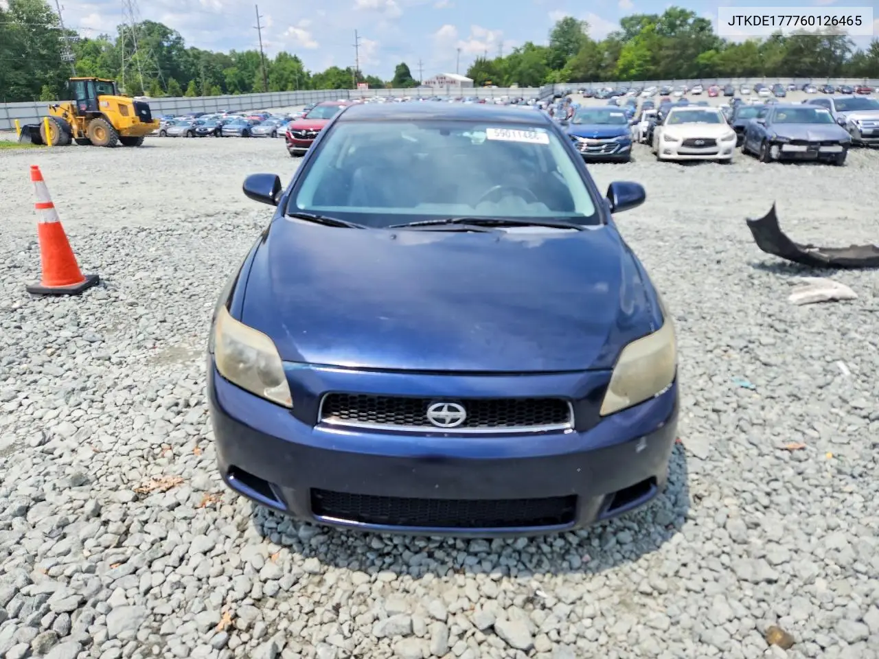 2006 Scion Tc Base VIN: JTKDE177760126465 Lot: 59011486
