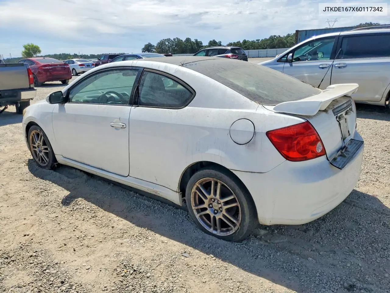 2006 Scion Tc Base VIN: JTKDE167X60117342 Lot: 59398756