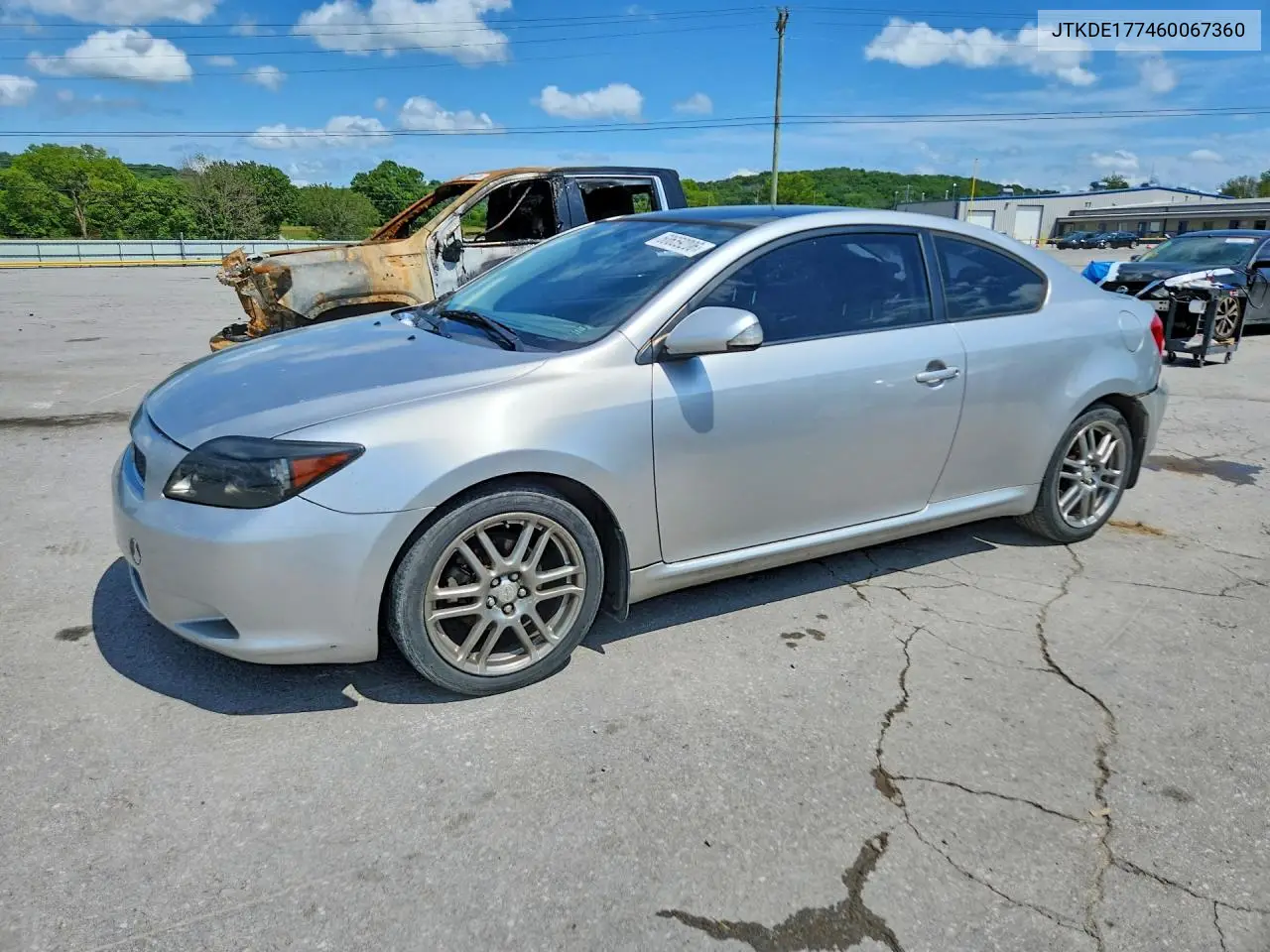 2006 Scion Tc Base VIN: JTKDE177460067360 Lot: 60659206