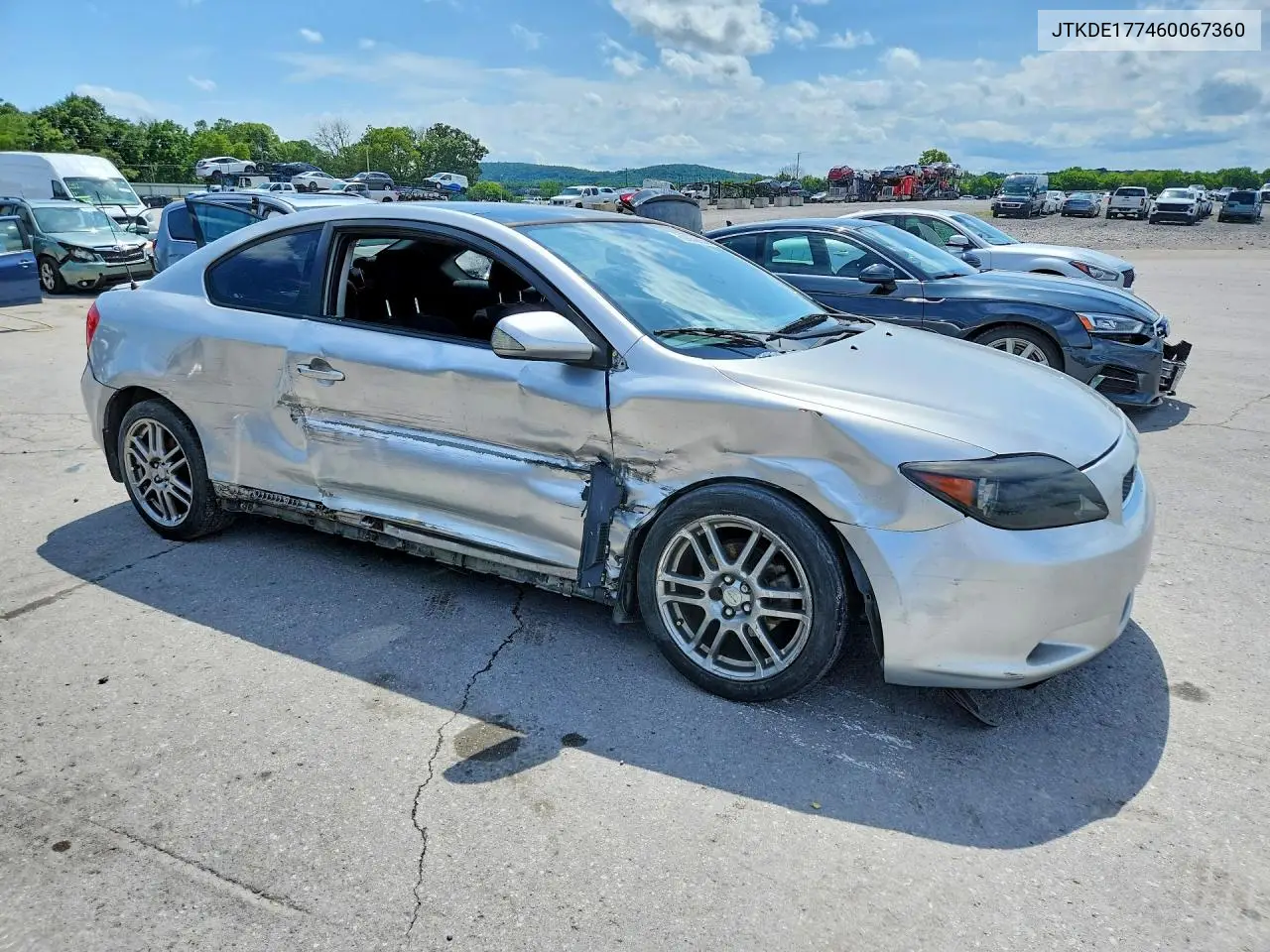 2006 Scion Tc Base VIN: JTKDE177460067360 Lot: 60659206