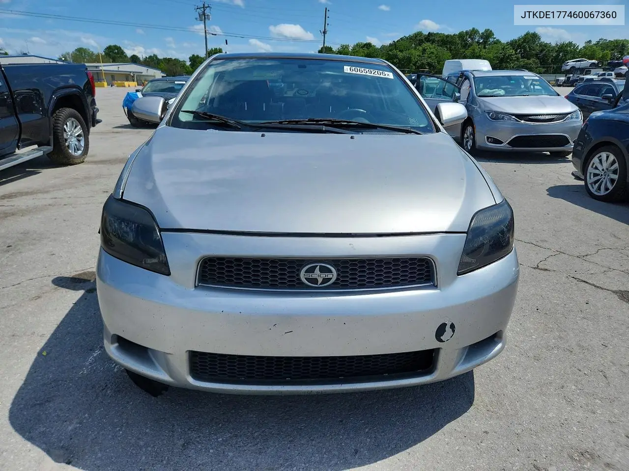 2006 Scion Tc Base VIN: JTKDE177460067360 Lot: 60659206