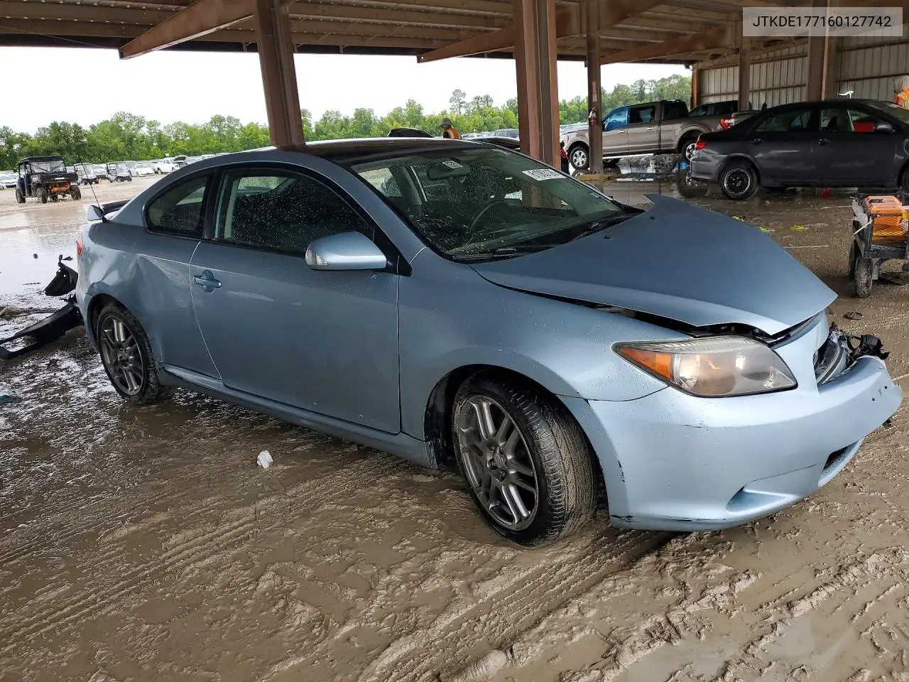 2006 Scion Tc Base VIN: JTKDE177160127742 Lot: 61063126