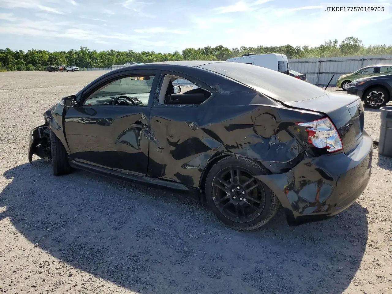 2007 Scion Tc Base VIN: JTKDE177570169705 Lot: 55755256