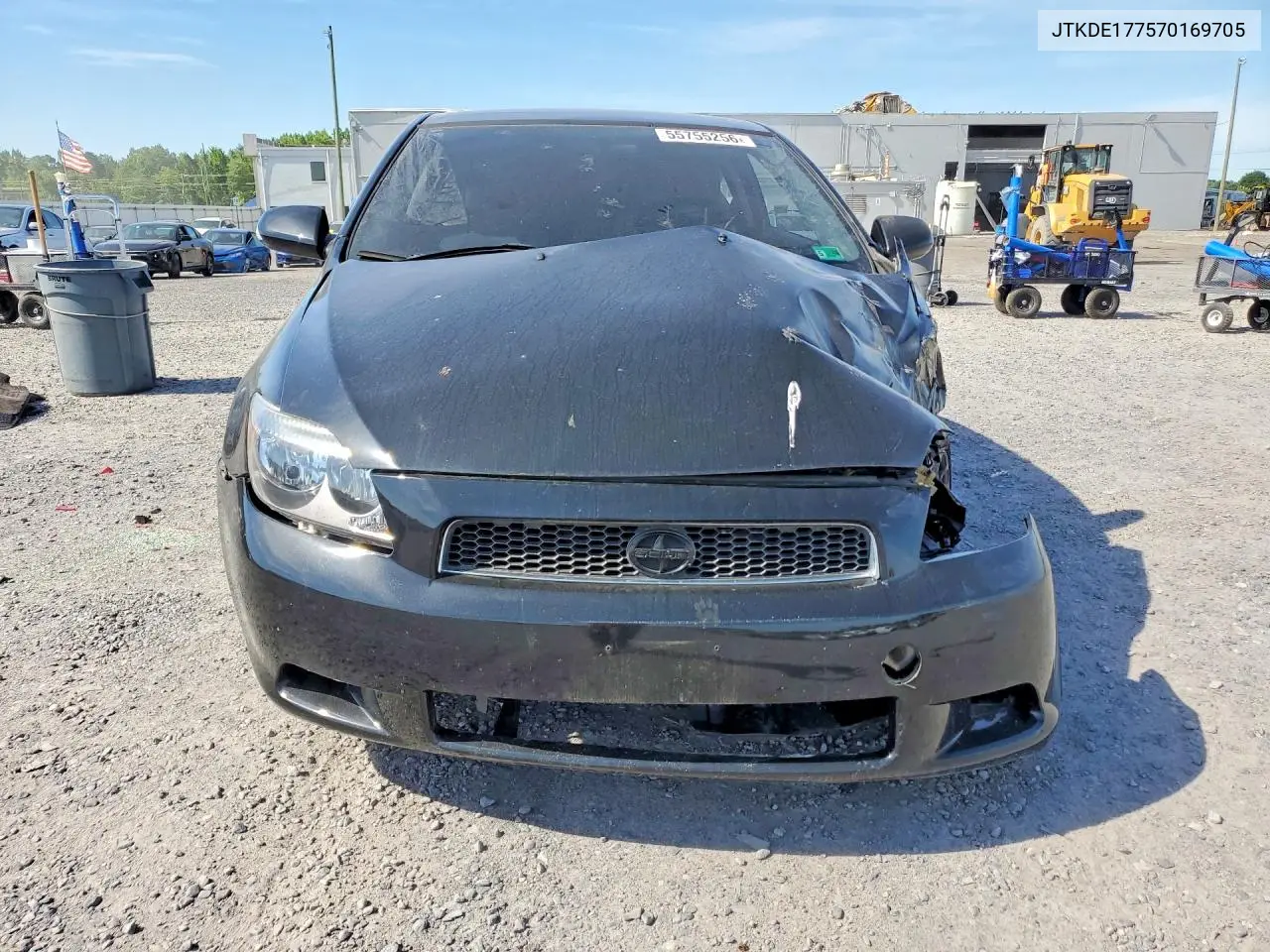 2007 Scion Tc Base VIN: JTKDE177570169705 Lot: 55755256