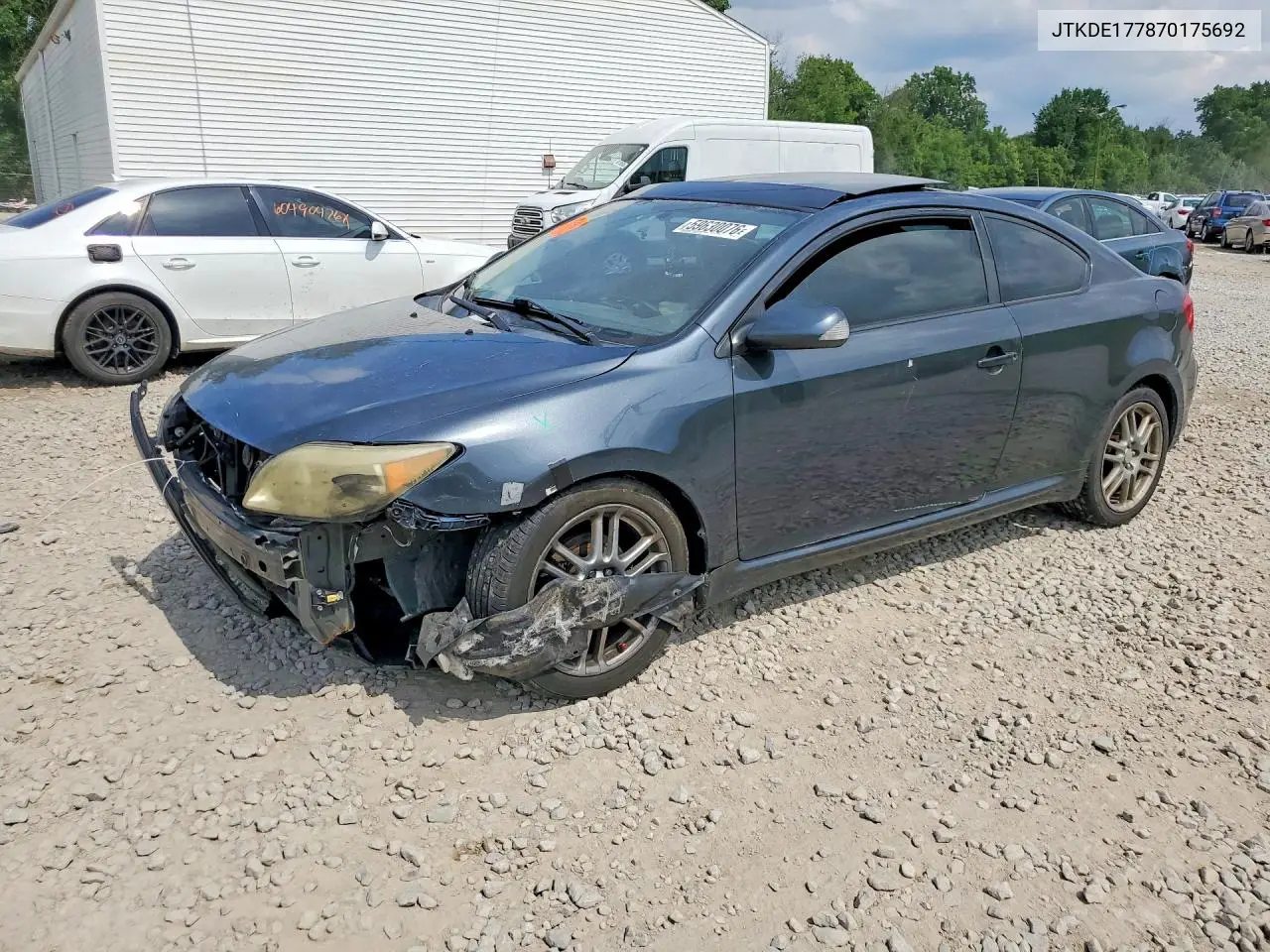 2007 Scion Tc Base VIN: JTKDE177870175692 Lot: 59630076