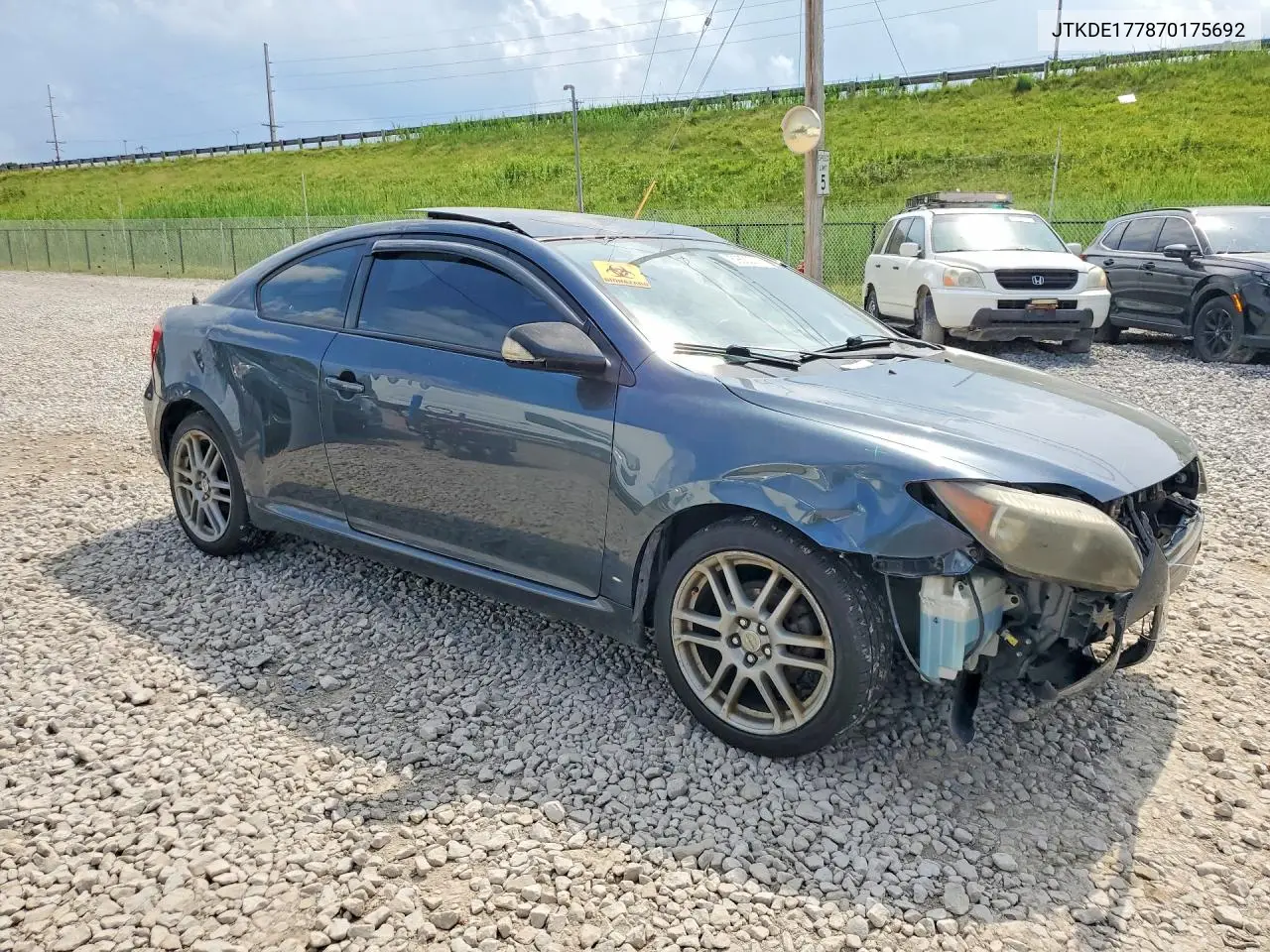2007 Scion Tc Base VIN: JTKDE177870175692 Lot: 59630076