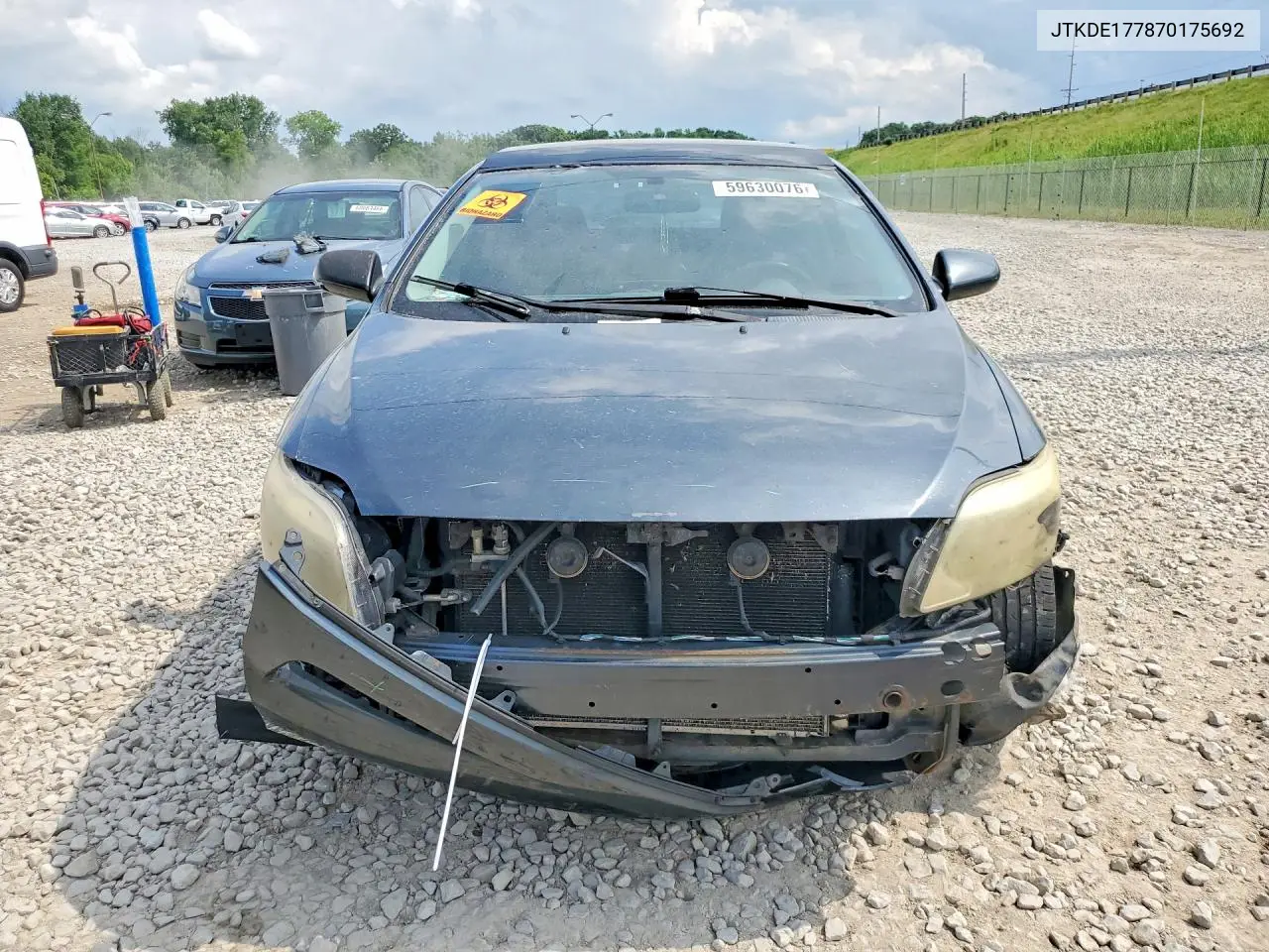 2007 Scion Tc Base VIN: JTKDE177870175692 Lot: 59630076