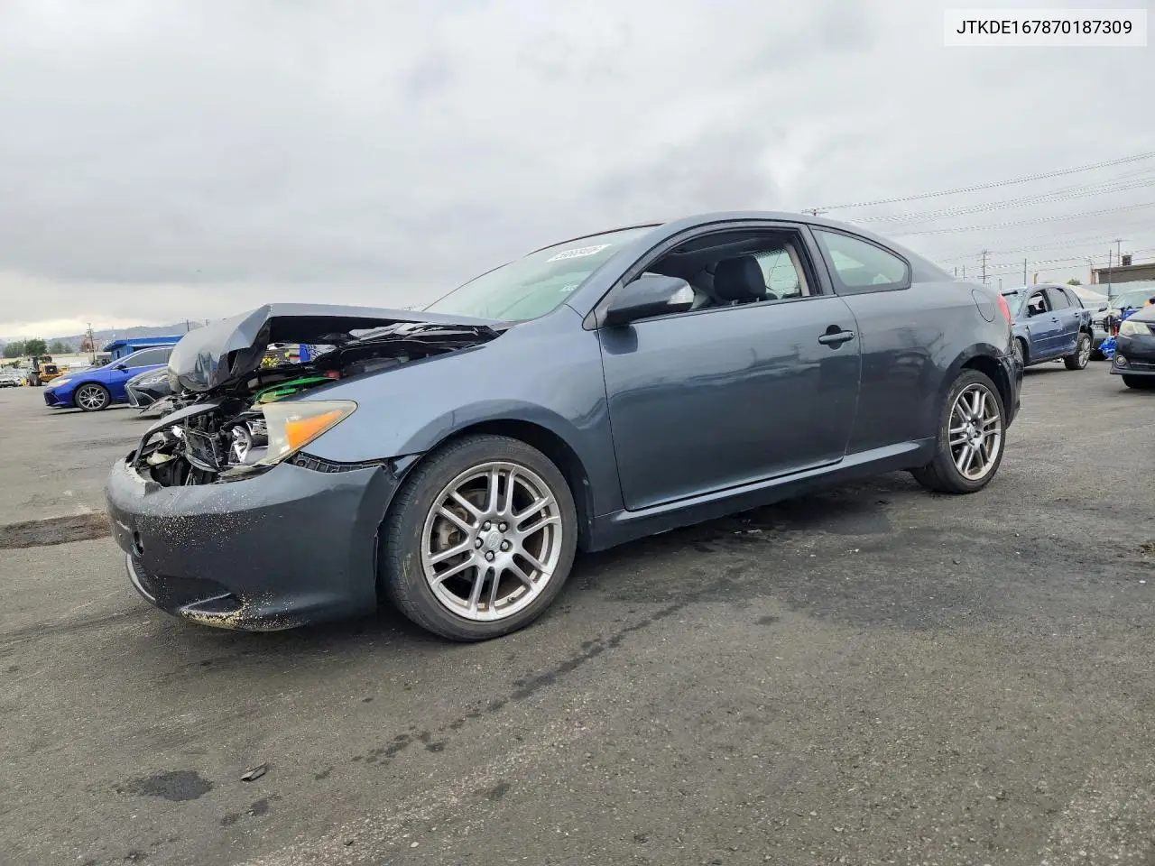2007 Scion Tc Base VIN: JTKDE167870187309 Lot: 59668406