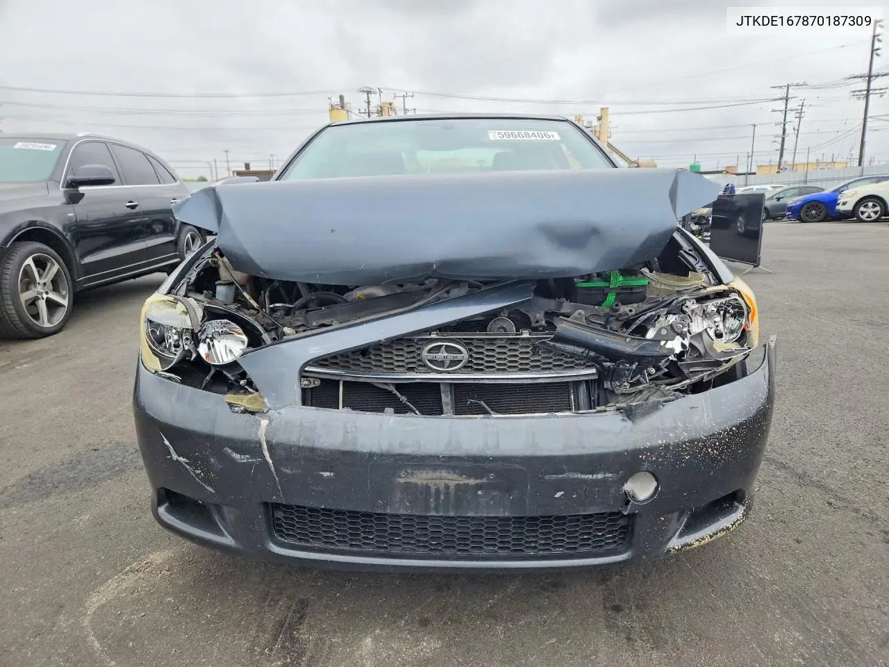 2007 Scion Tc Base VIN: JTKDE167870187309 Lot: 59668406