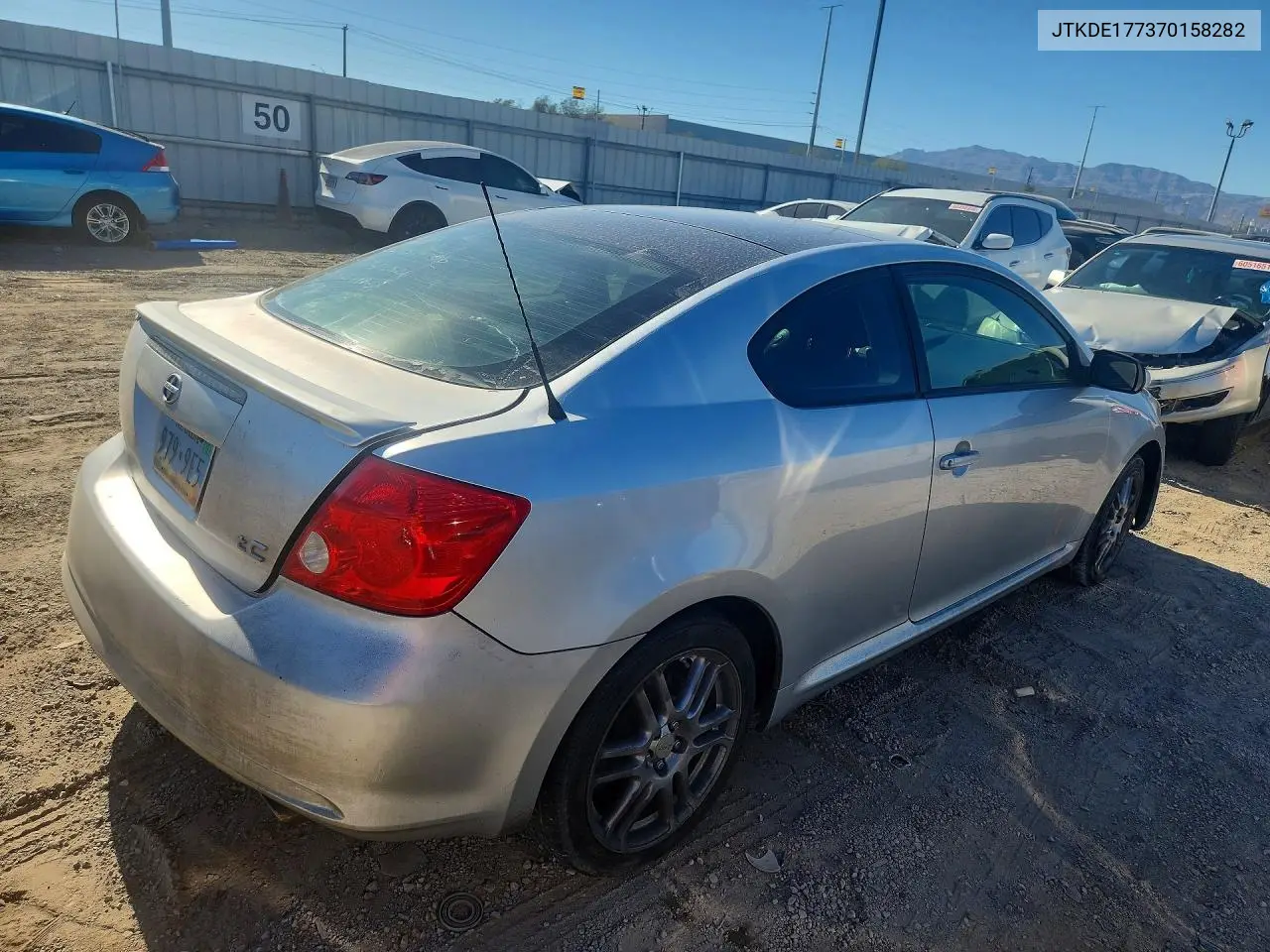 2007 Scion Tc Base VIN: JTKDE177370158282 Lot: 60516276
