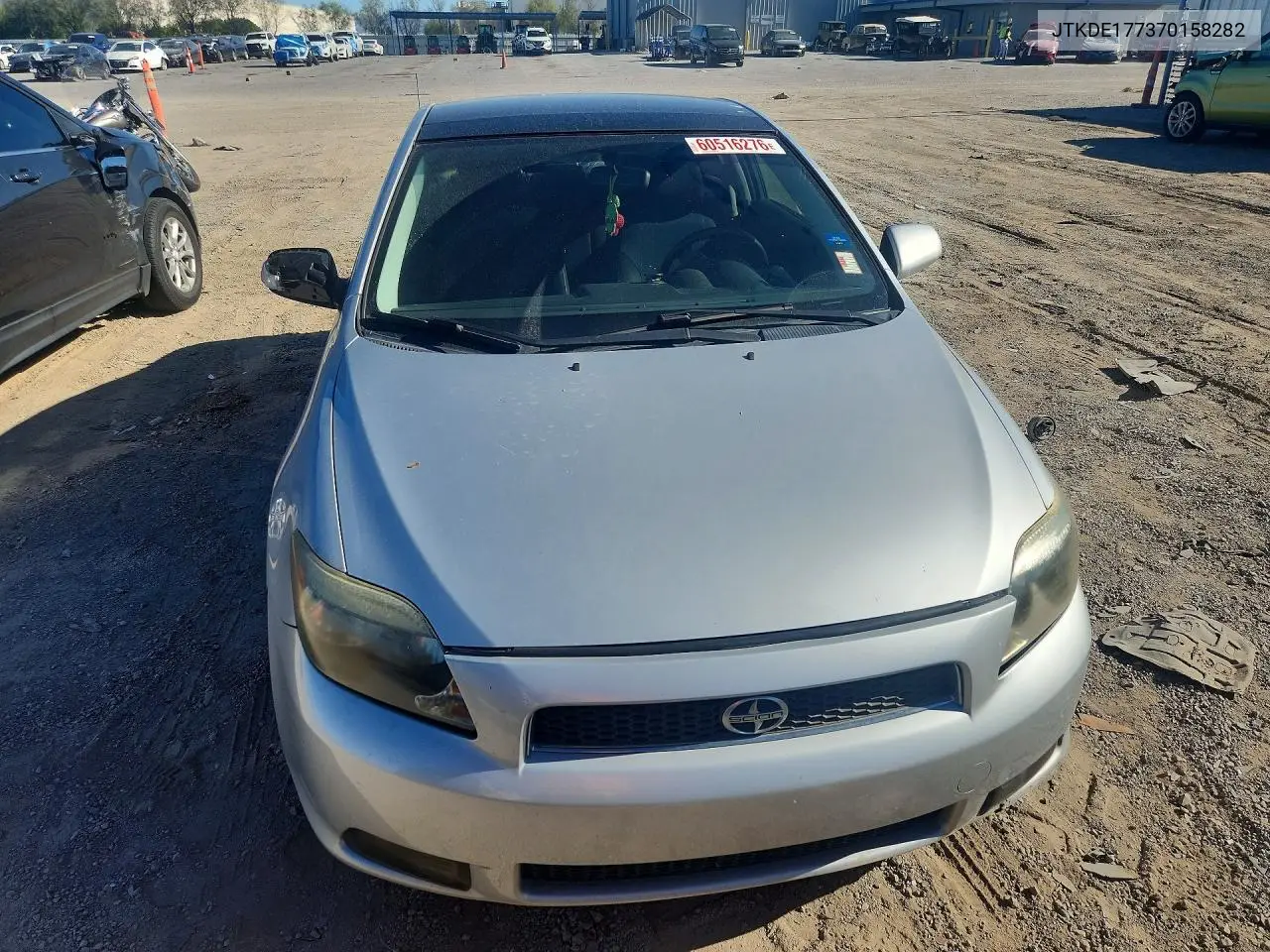 2007 Scion Tc Base VIN: JTKDE177370158282 Lot: 60516276