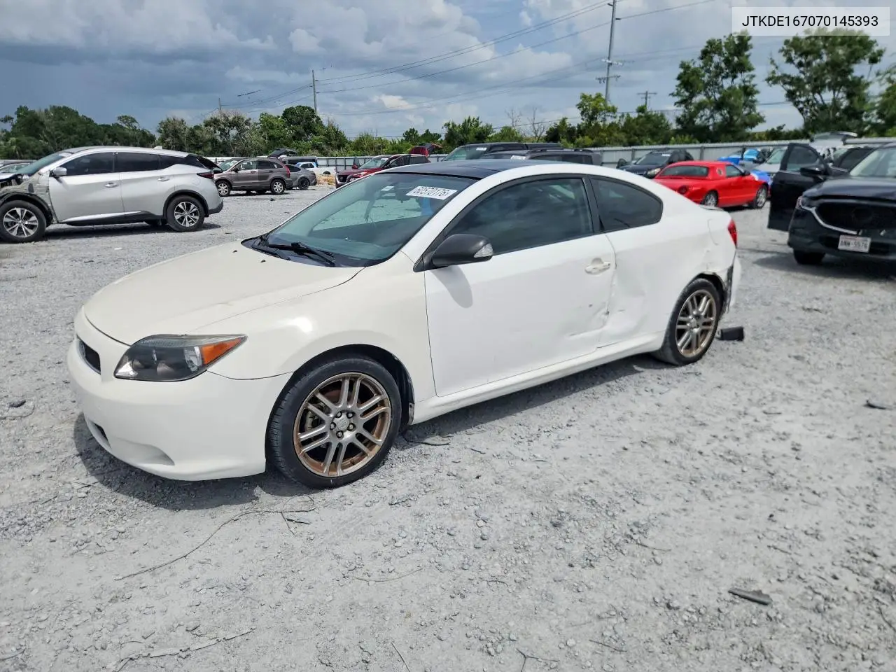 2007 Scion Tc VIN: JTKDE167070145393 Lot: 60570176