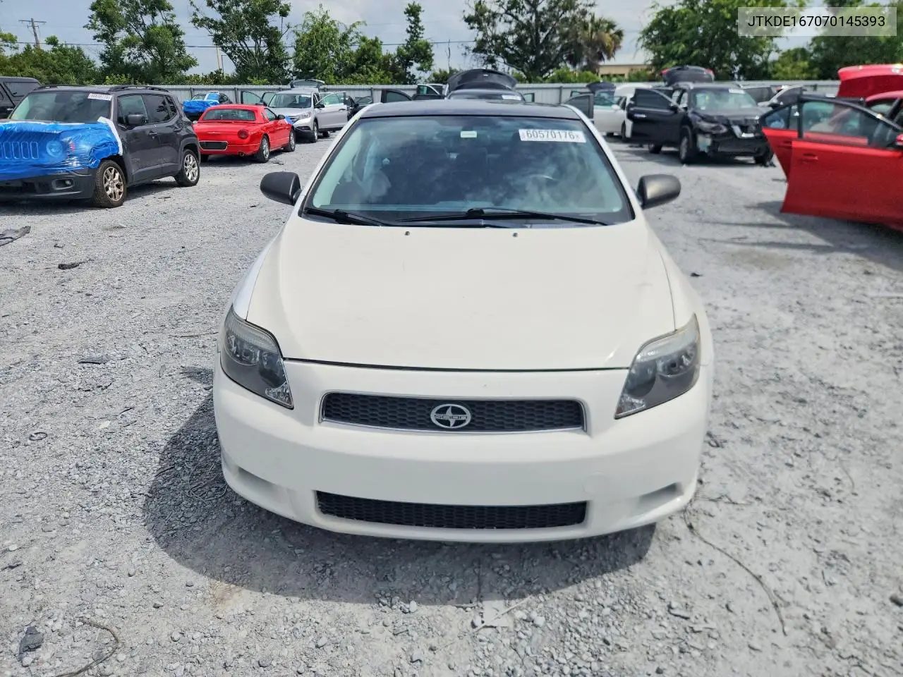 2007 Scion Tc VIN: JTKDE167070145393 Lot: 60570176